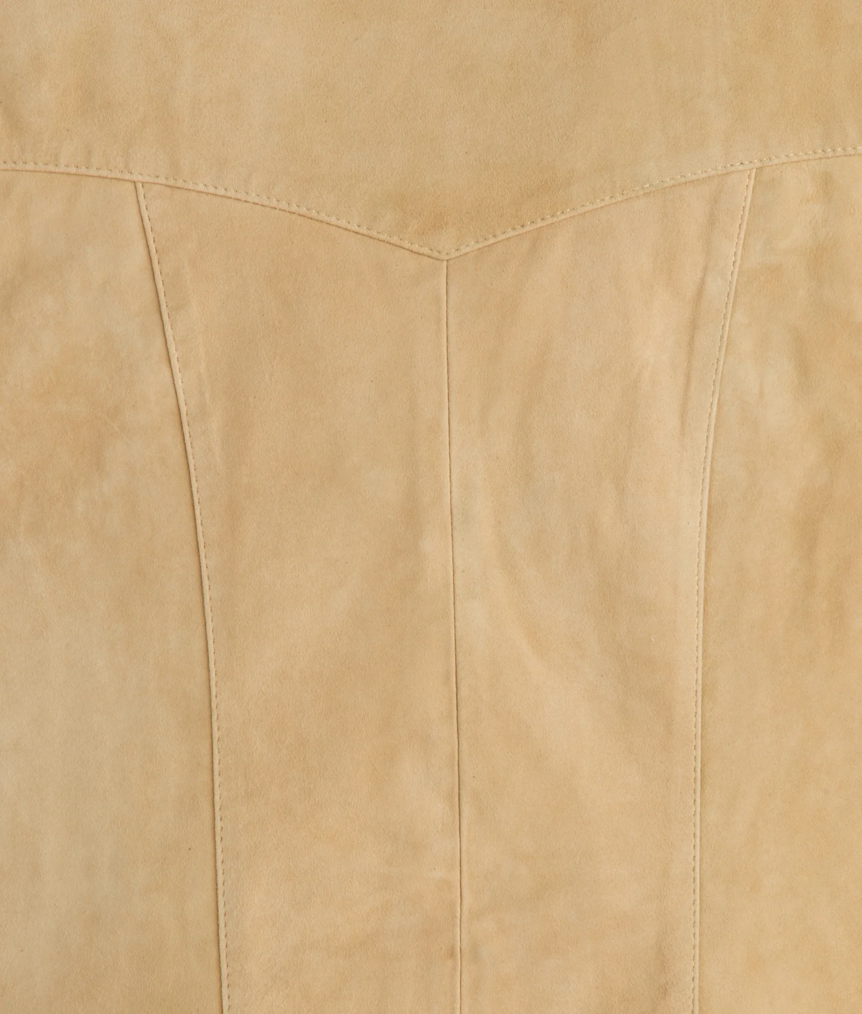 Dakota Suede Fringe Leather Vest :: Natural - Image 8