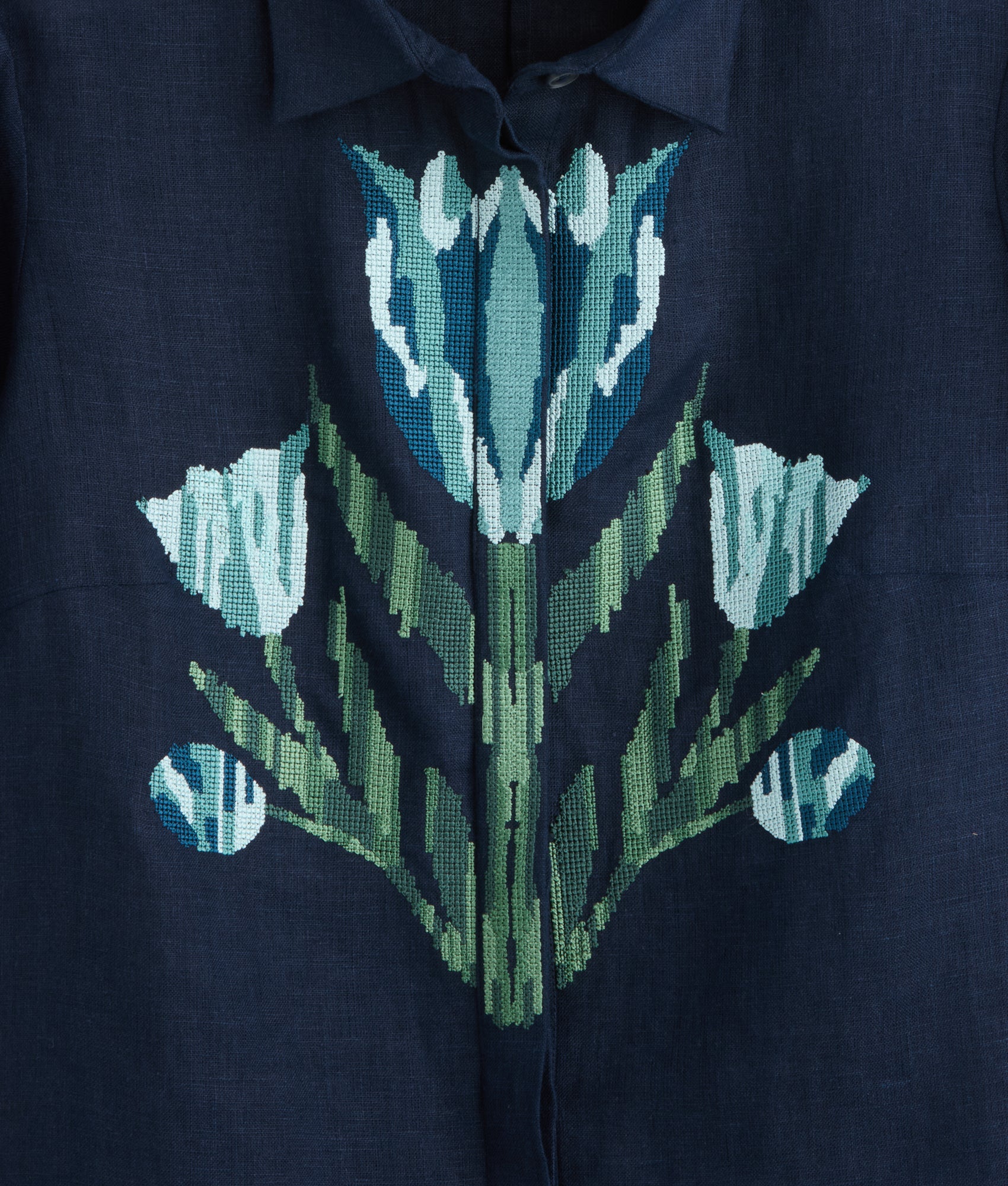 Lela Rose x Lucchese Skylark :: Navy - Image 7
