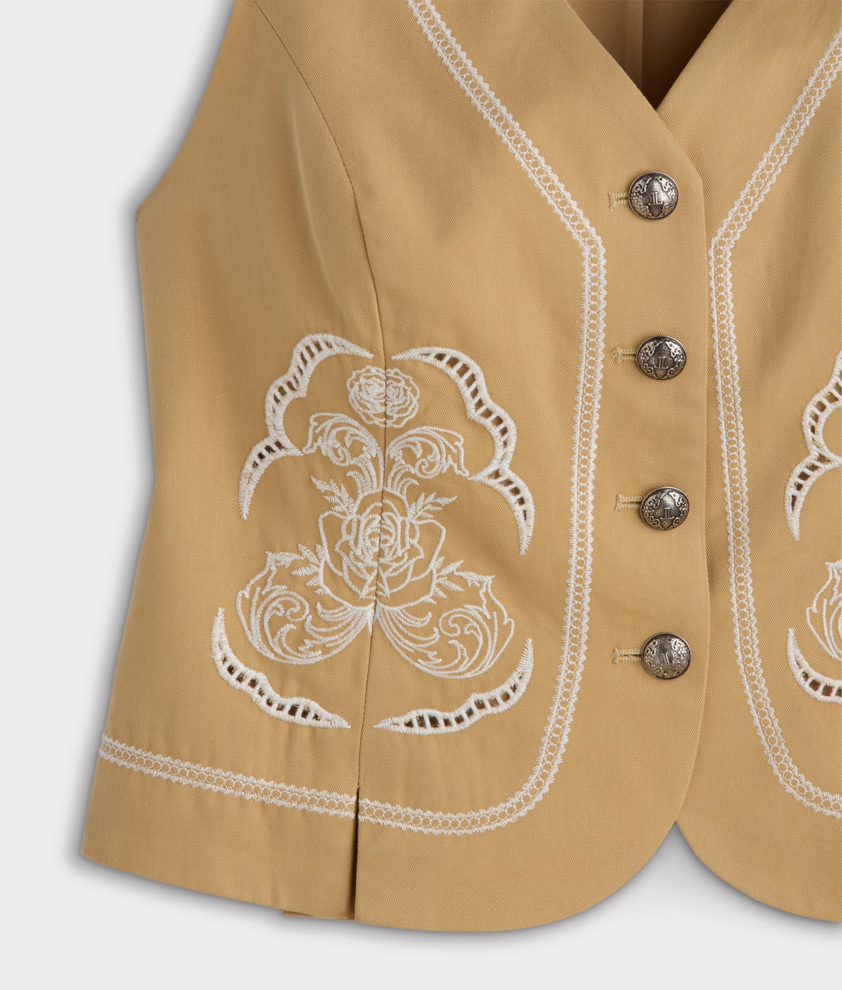 Clara Vest :: Tan - Image 7