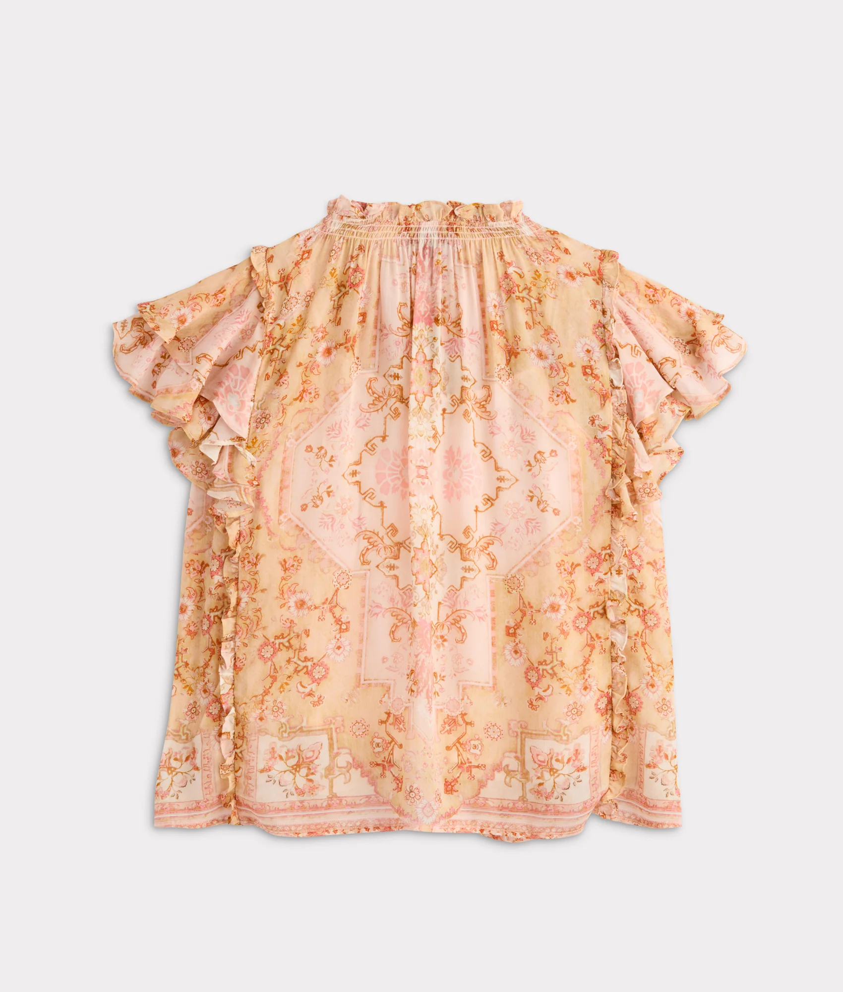 Marley Georgette Blouse :: Pastel - Image 3