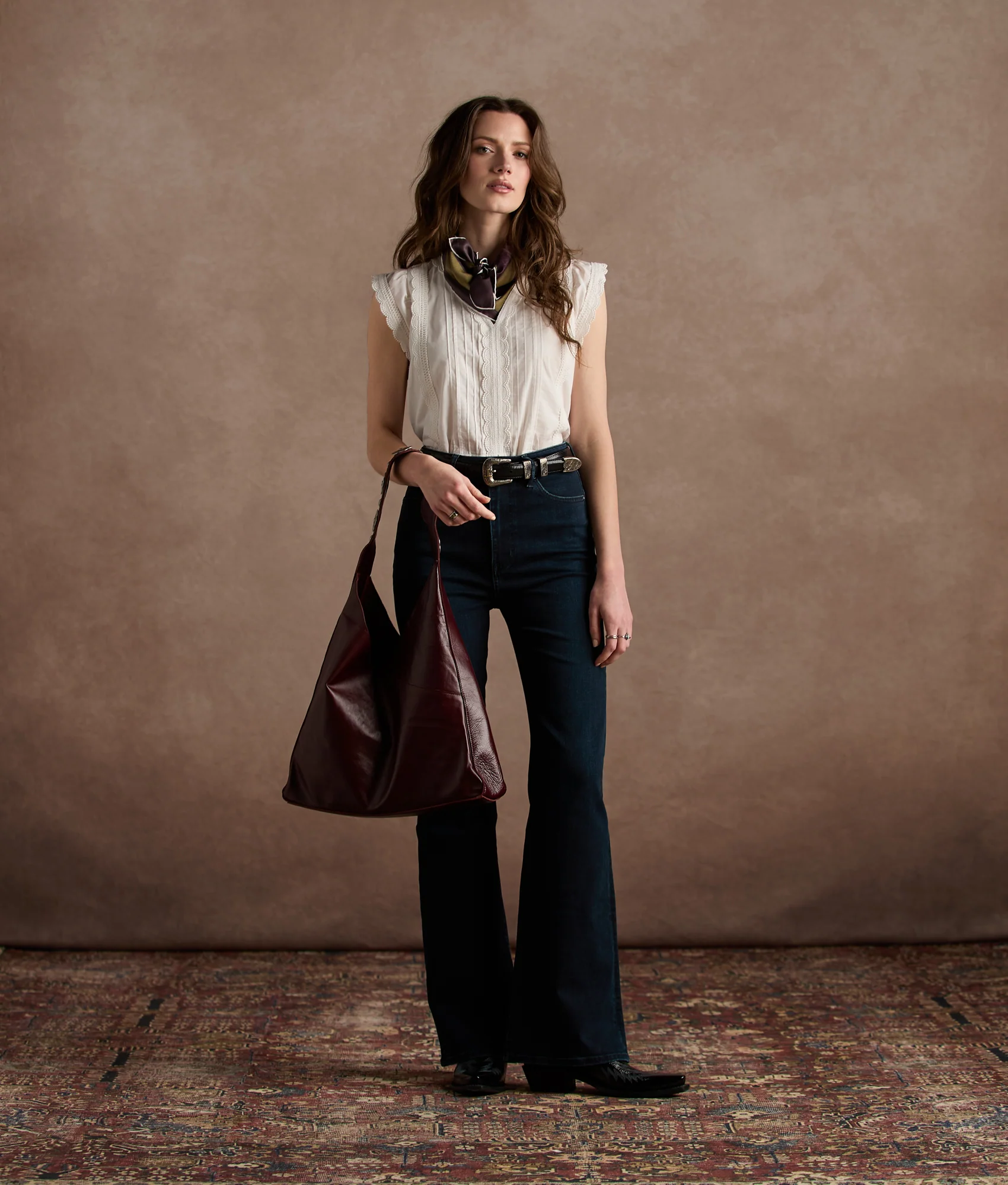 Sutton Pintuck Blouse :: White - Image 2