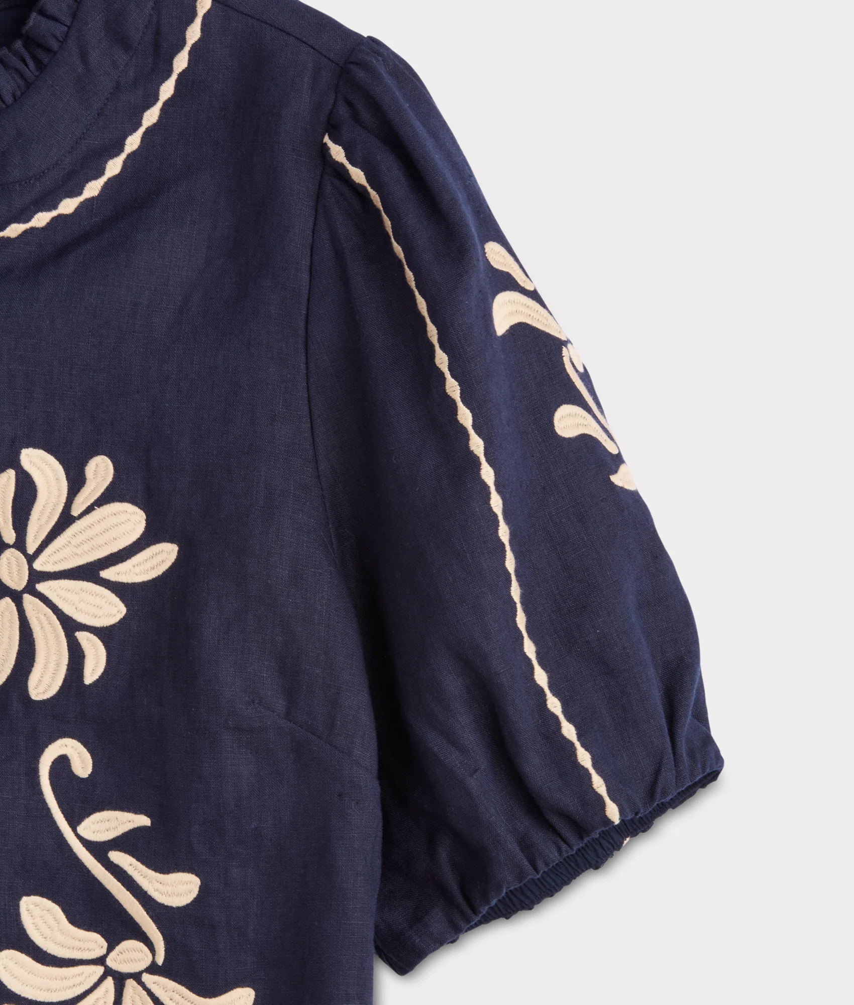 Callahan Blouse :: Navy - Image 10