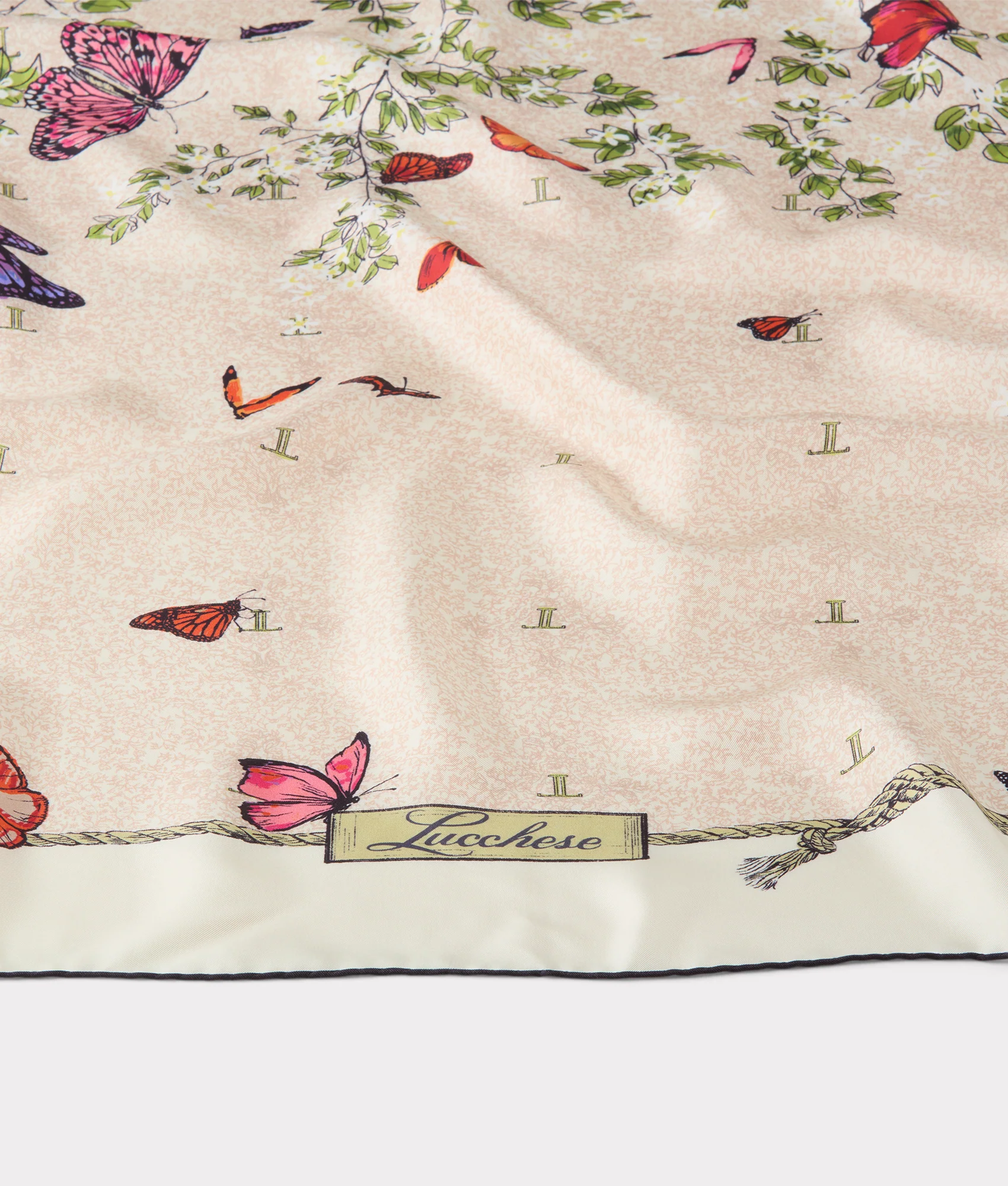 Mariposa Silk Scarf :: Multi - Image 2