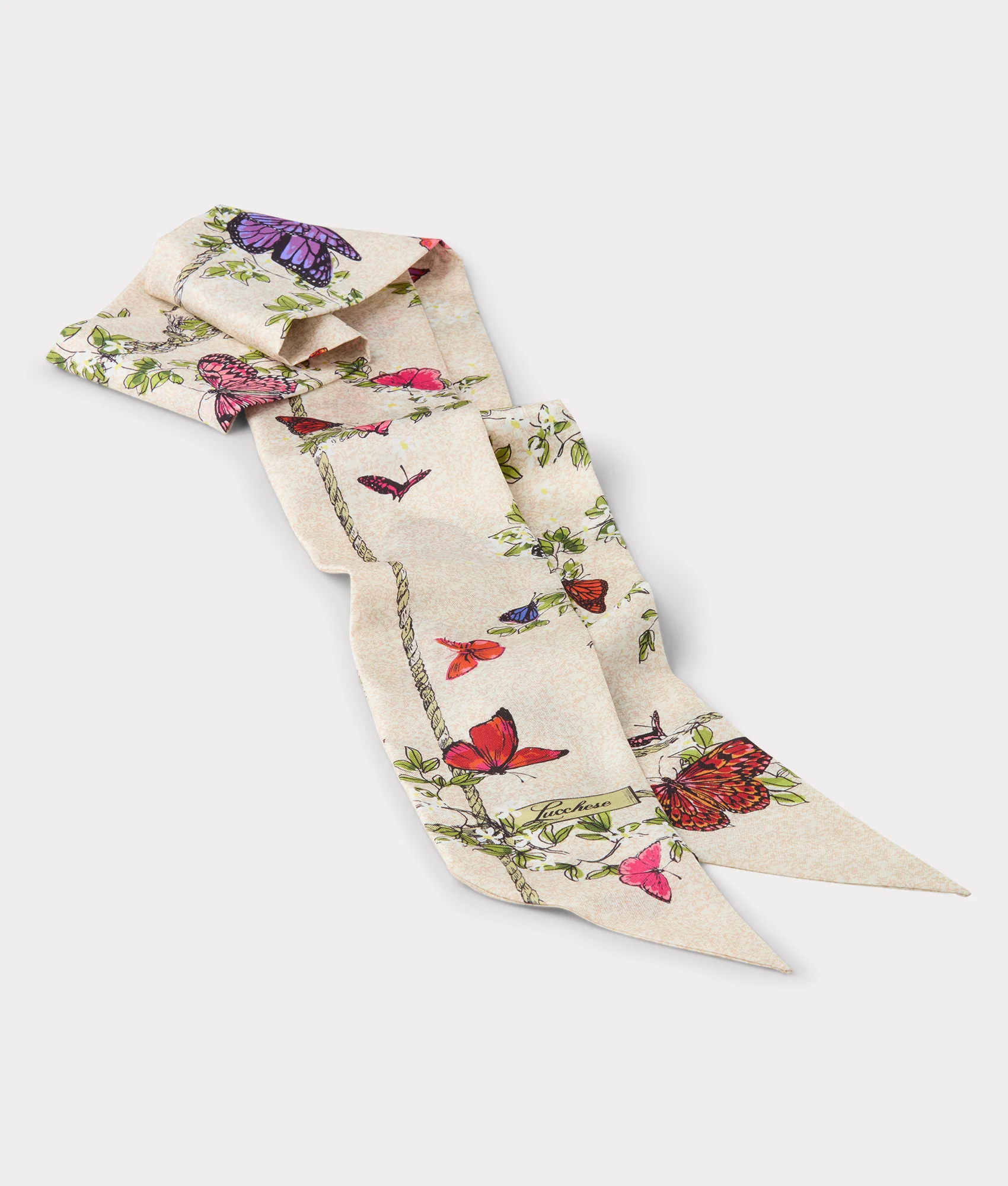Mariposa Silk Twilly :: Multi - Image 4