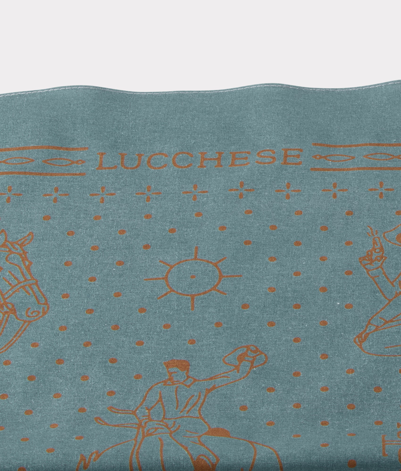 Western Bandana :: French Blue - Image 3