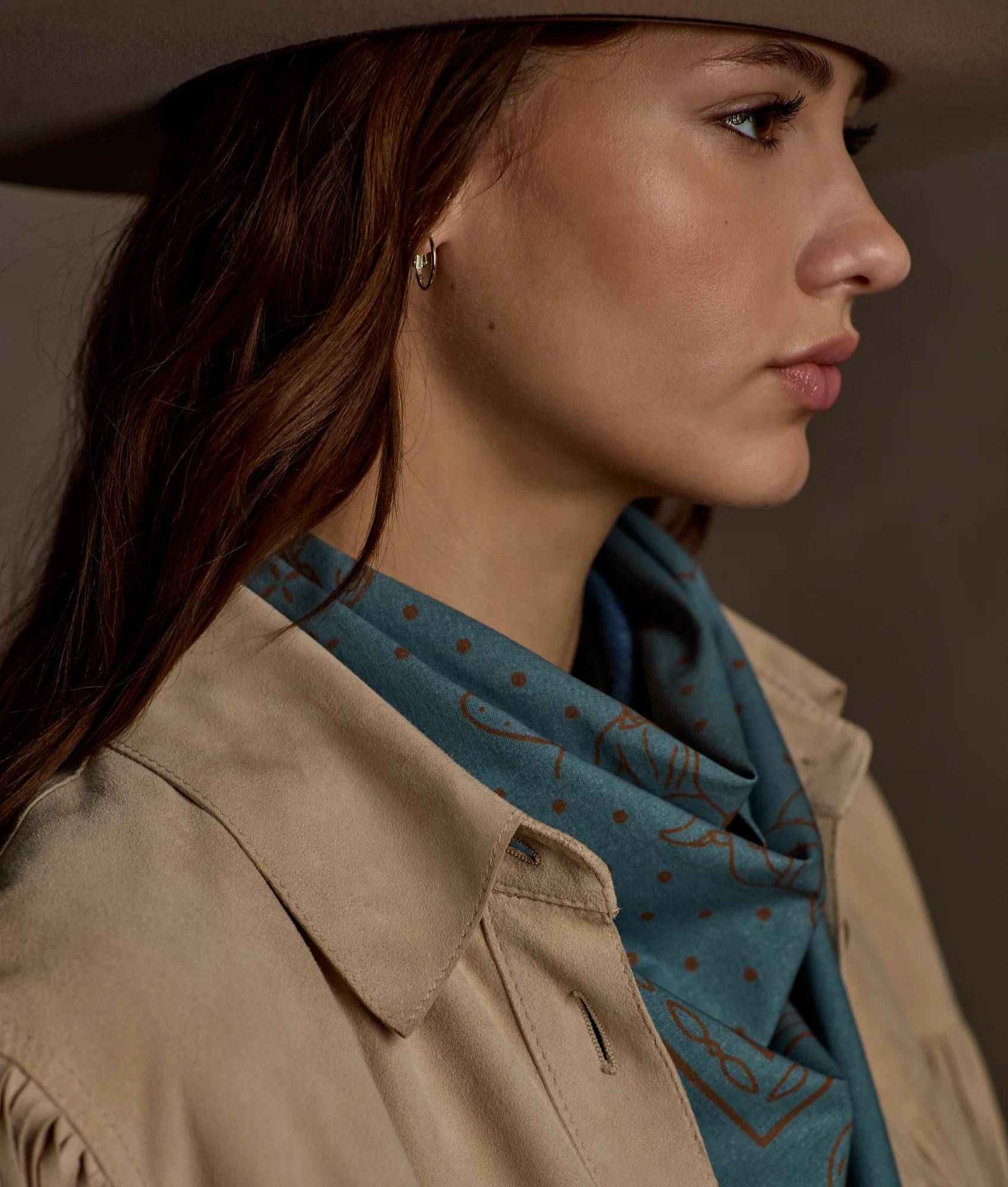 Western Bandana :: French Blue - Image 7