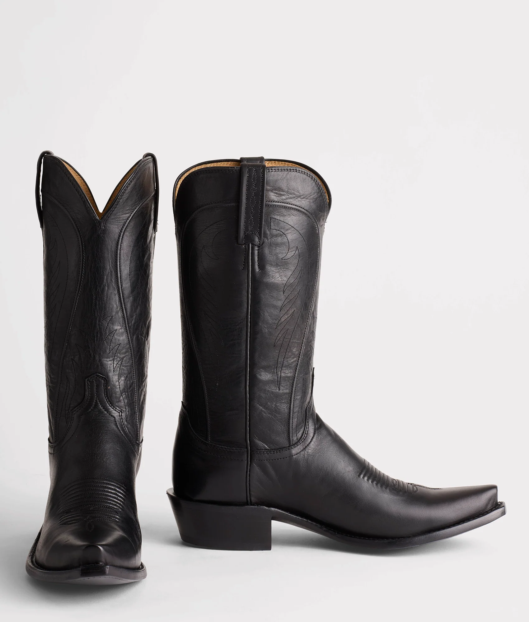 Bart :: Black + Cowhide - Image 2
