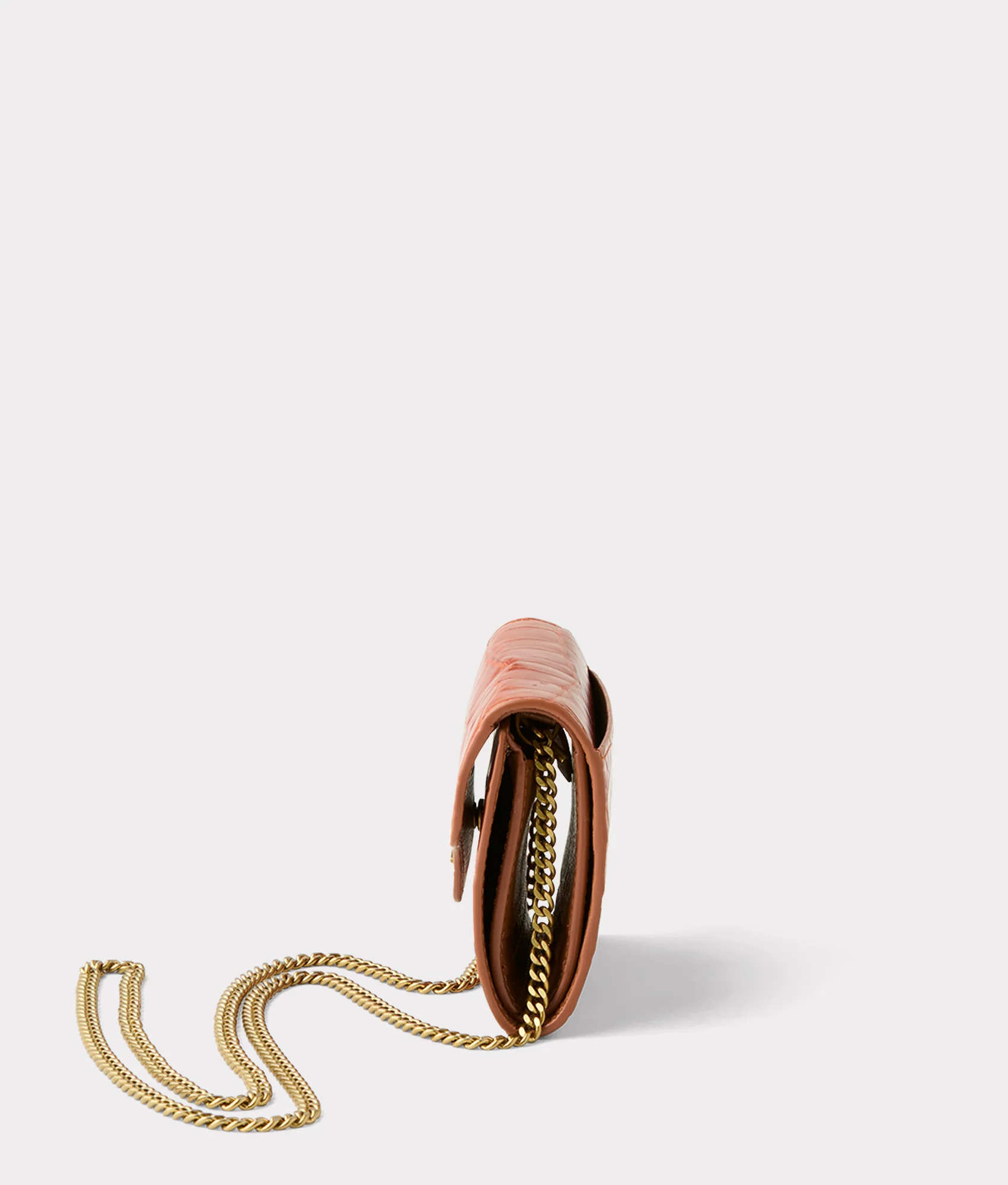 Short Exotic Wallet On A Chain :: Yellow - Image 5
