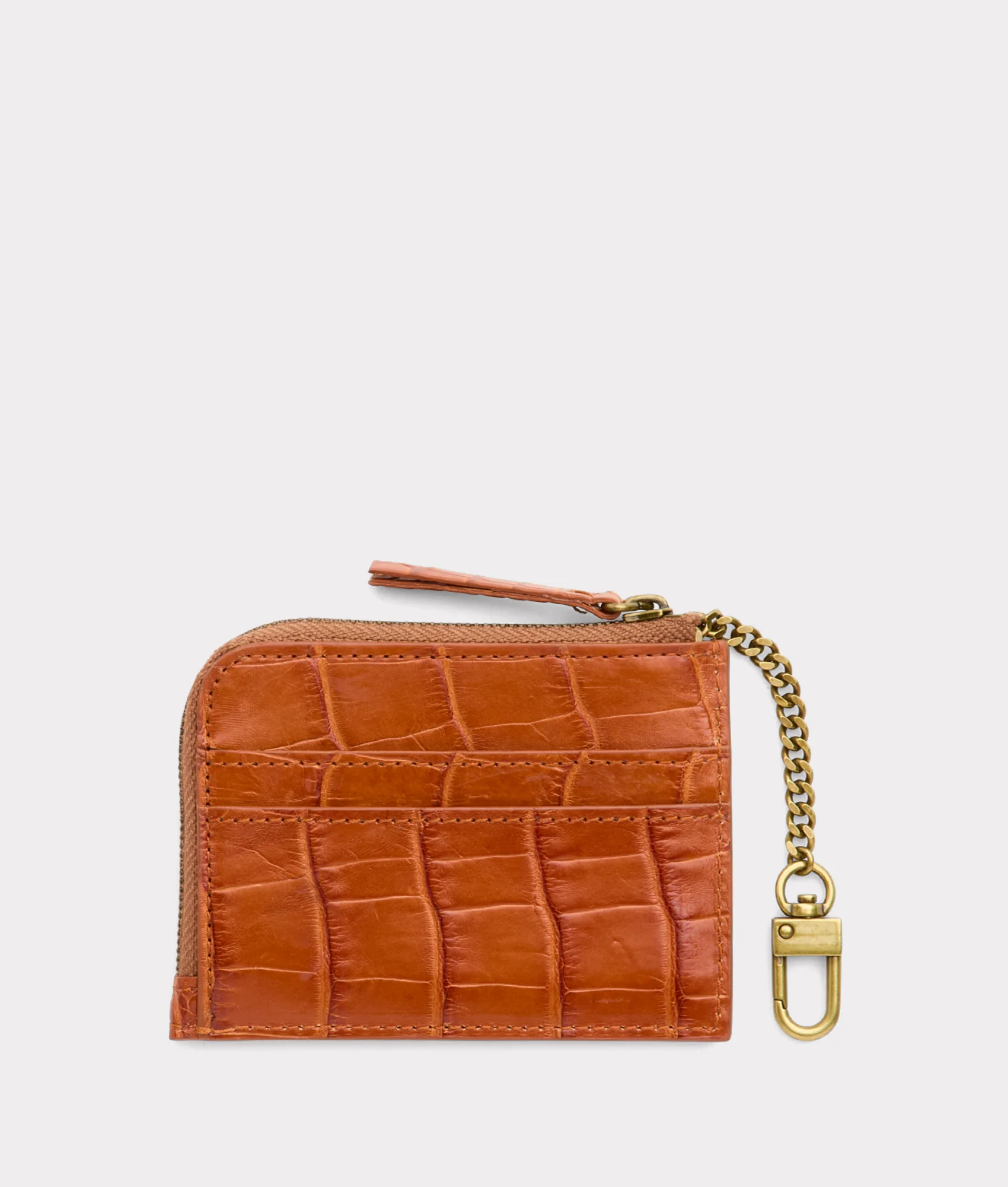 Exotic Keychain Pouch :: Cognac - Image 2