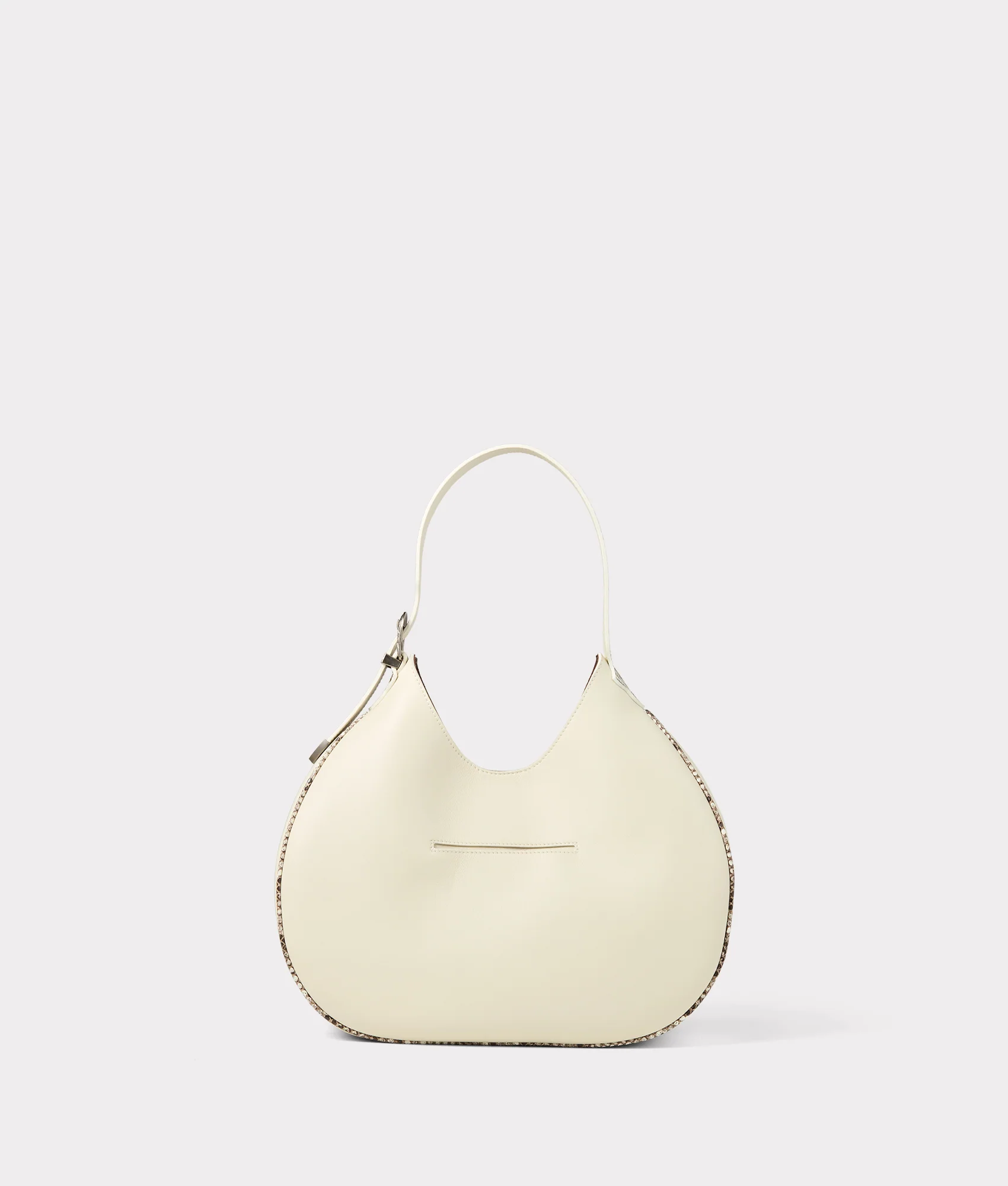 Large Heidi Hobo Bag :: Cream - Image 3