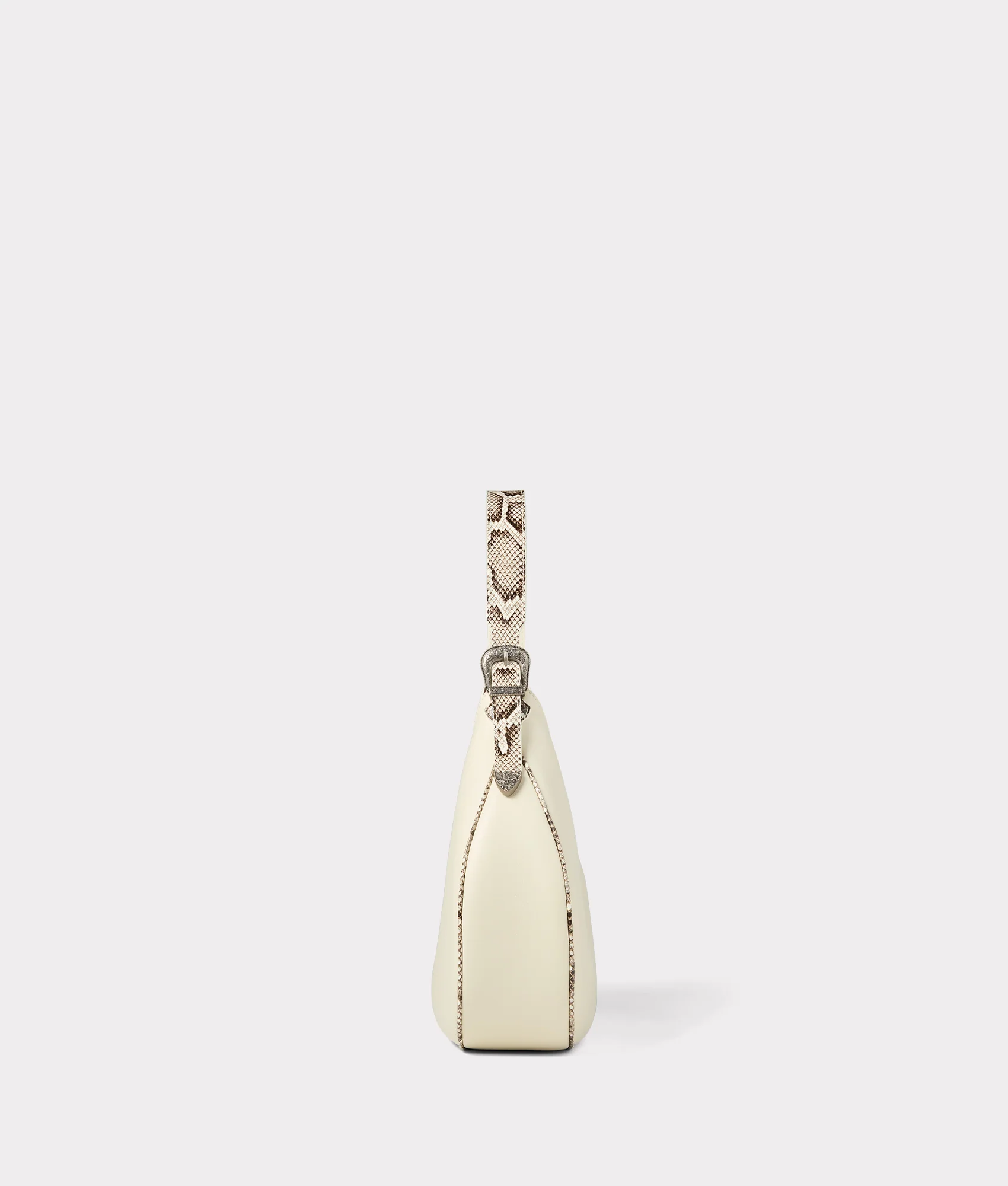 Large Heidi Hobo Bag :: Cream - Image 4