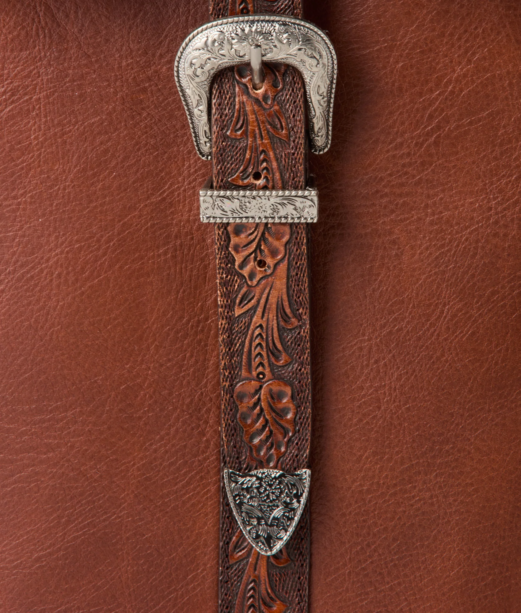 Lucchese x Chappellet Wine Bag :: Tobacco - Image 9