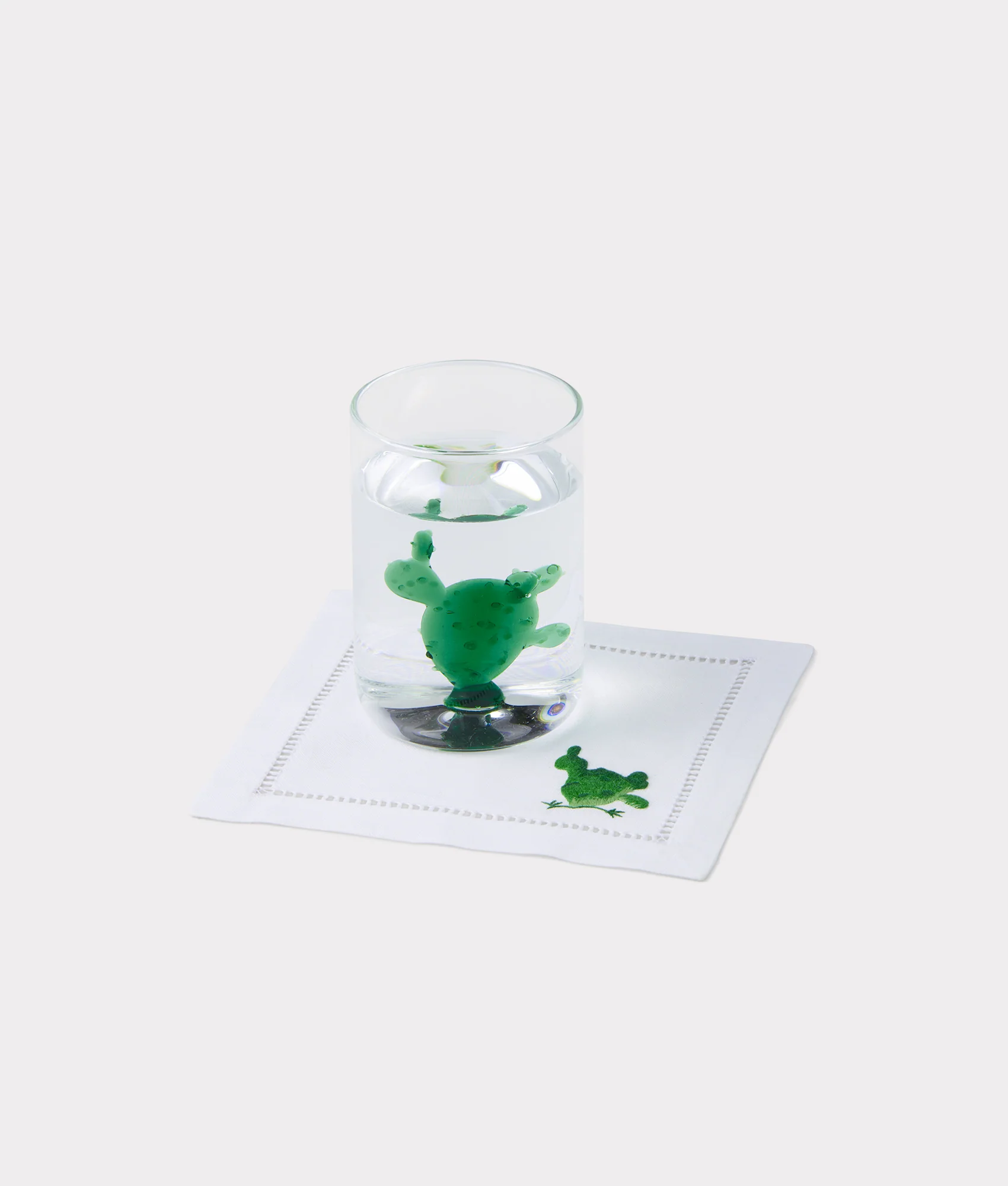 Cactus Drinking Glasses - Set of Four :: Green - Image 6
