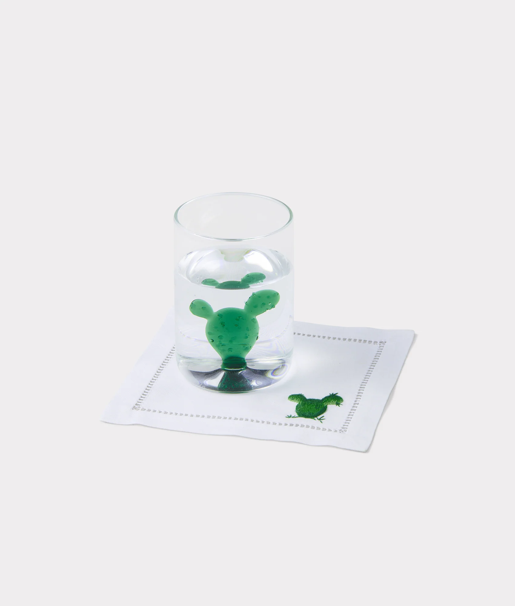 Cactus Drinking Glasses - Set of Four :: Green - Image 7