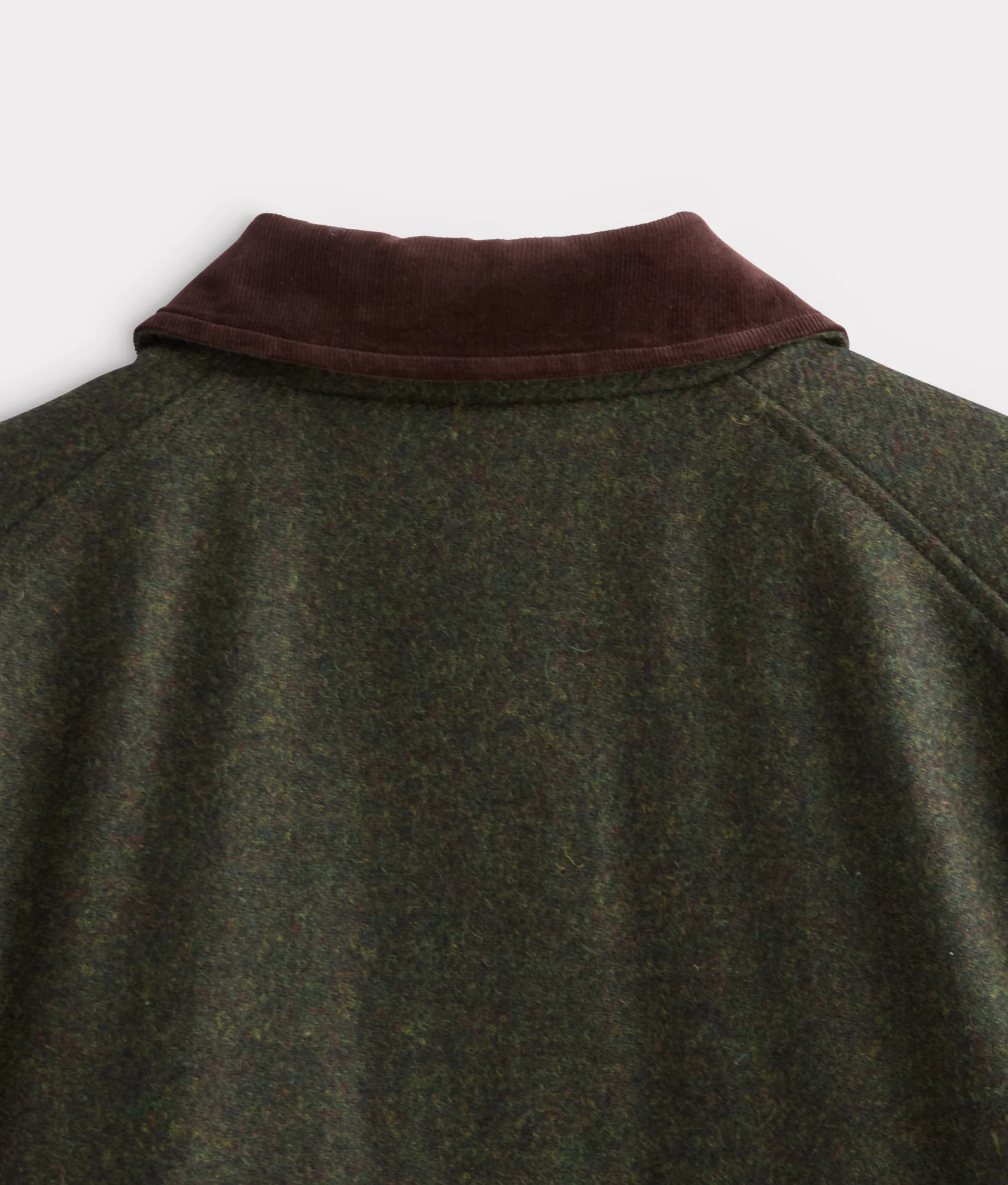 Charles Shetland Wool Jacket :: Forest Green - Image 5