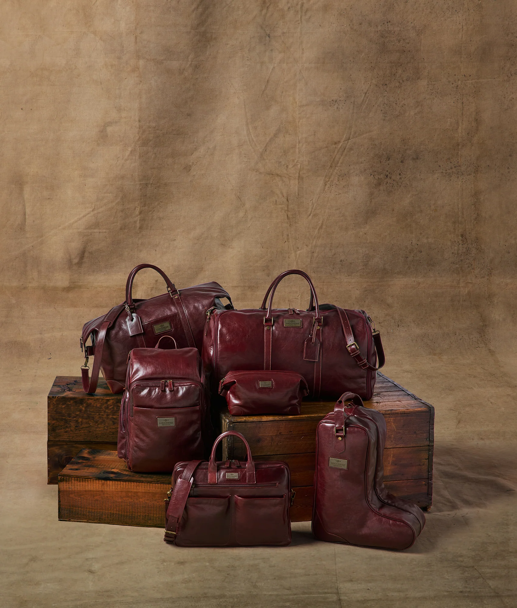 Cosimo Backpack :: Burgundy - Image 9