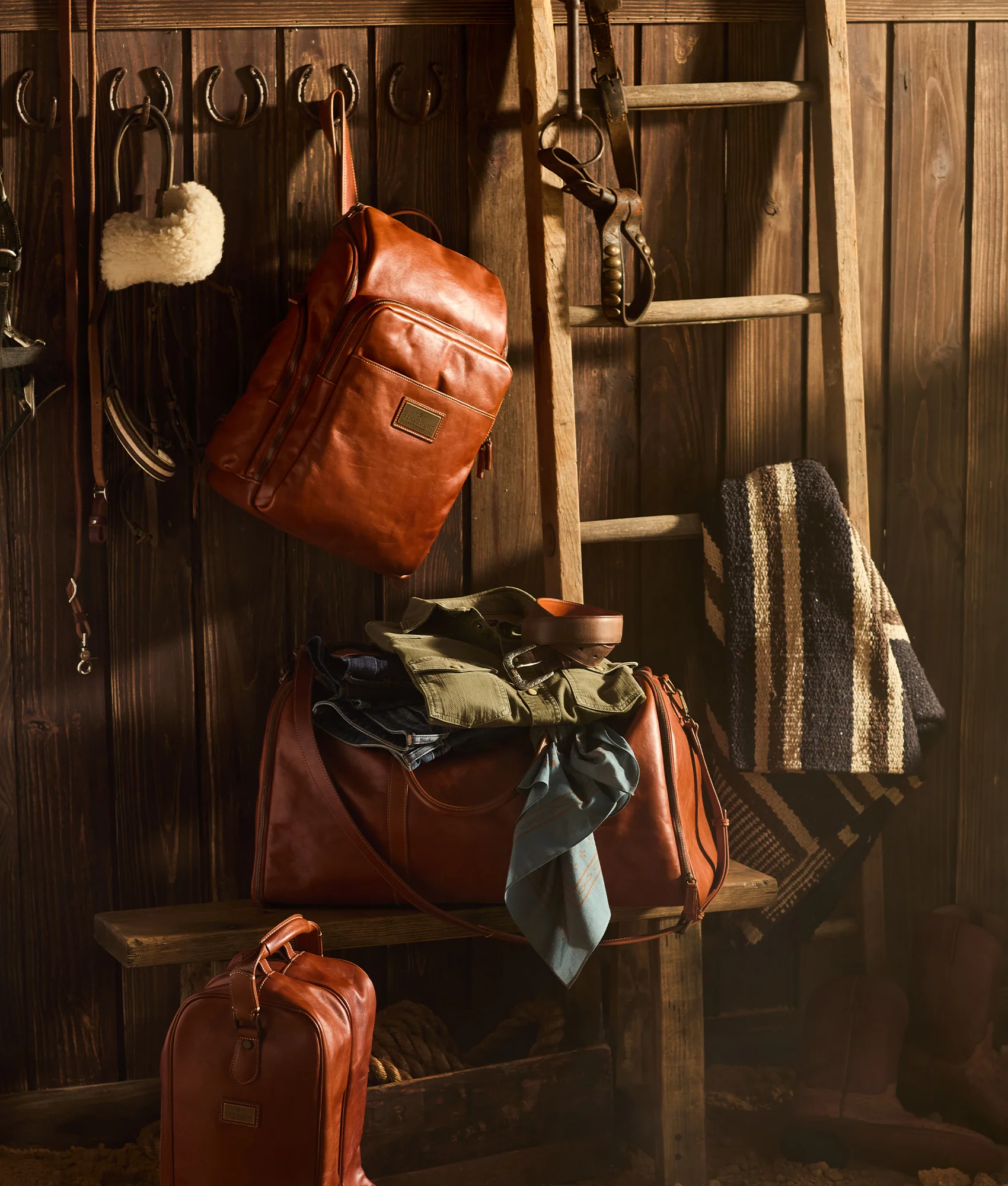 Cosimo Backpack :: Cognac - Image 9