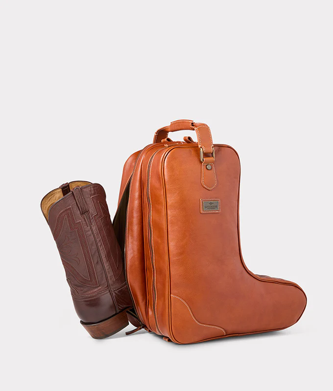 Cosimo Boot Bag :: Cognac - Image 3