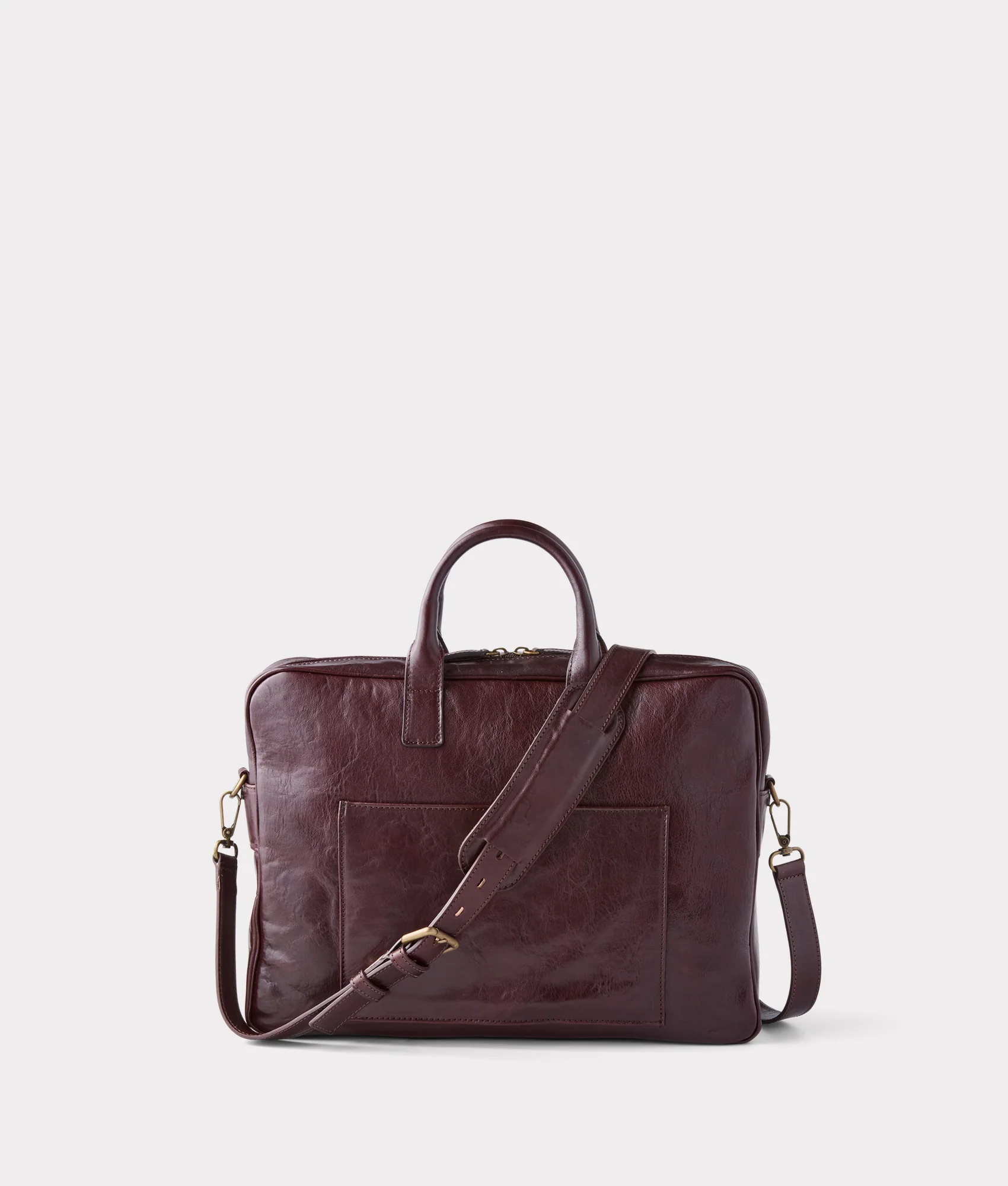 Cosimo Briefcase :: Chocolate - Image 2