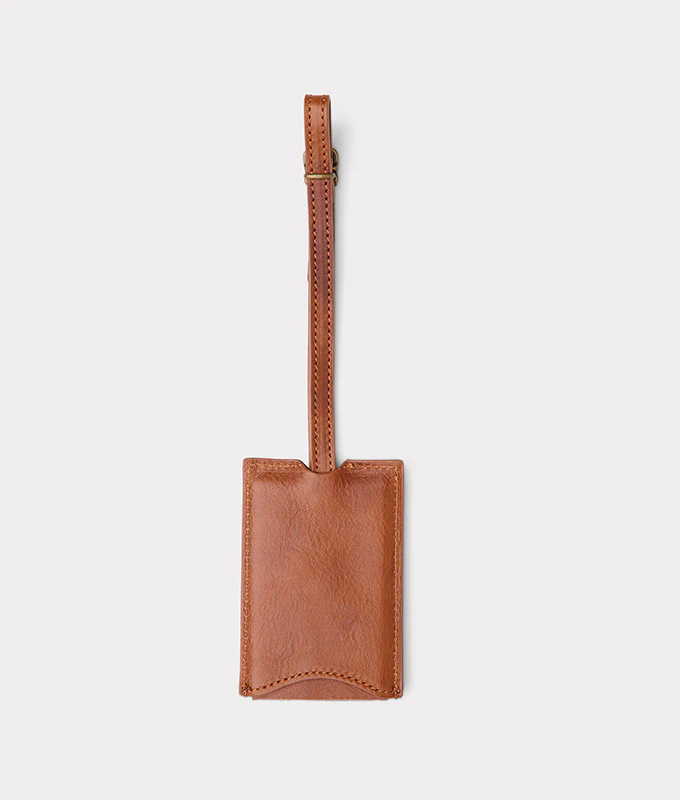 Cosimo Luggage Tag :: Cognac - Image 4