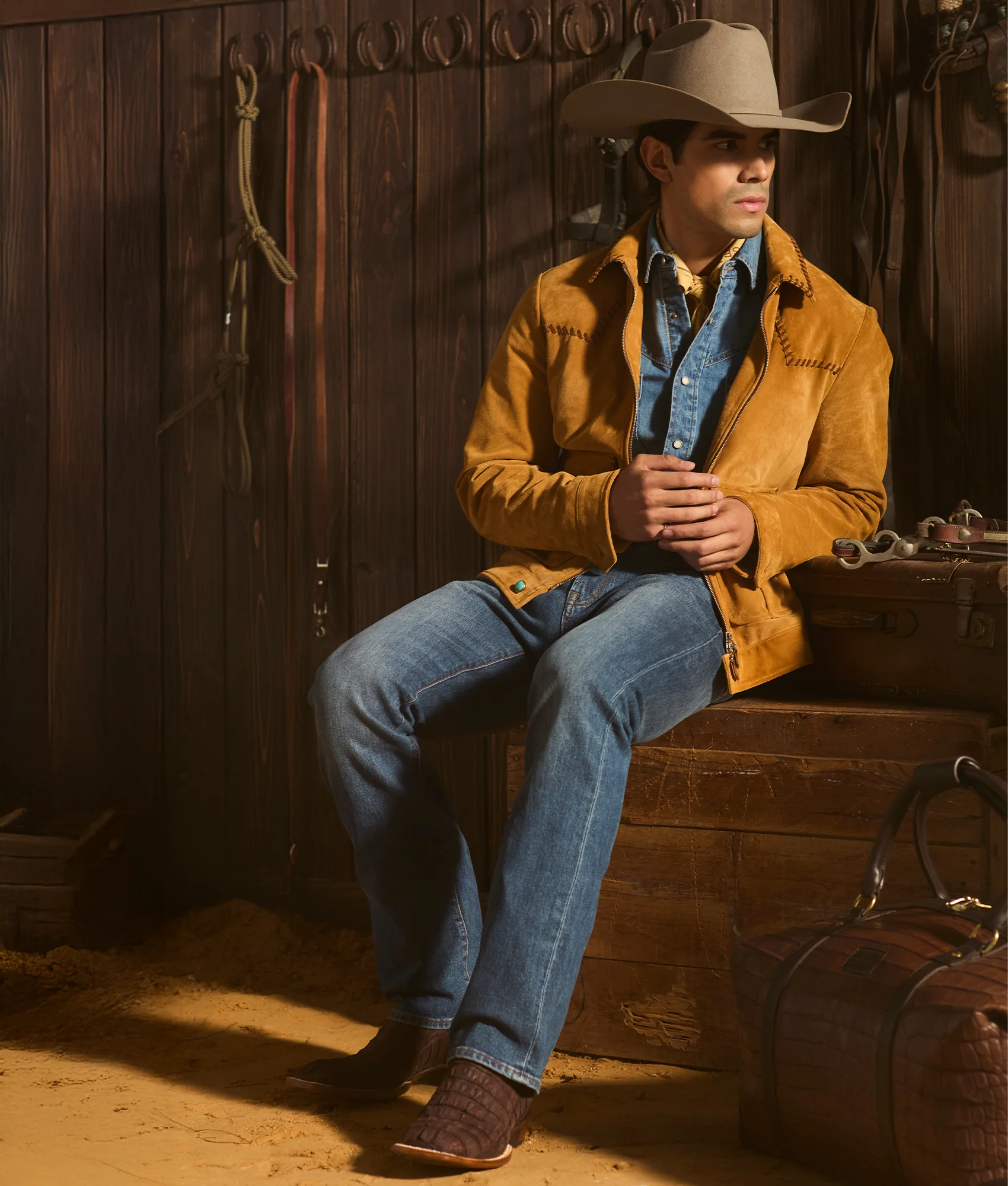 Dean Bootcut Jean :: Ranch Hand Wash - Image 6