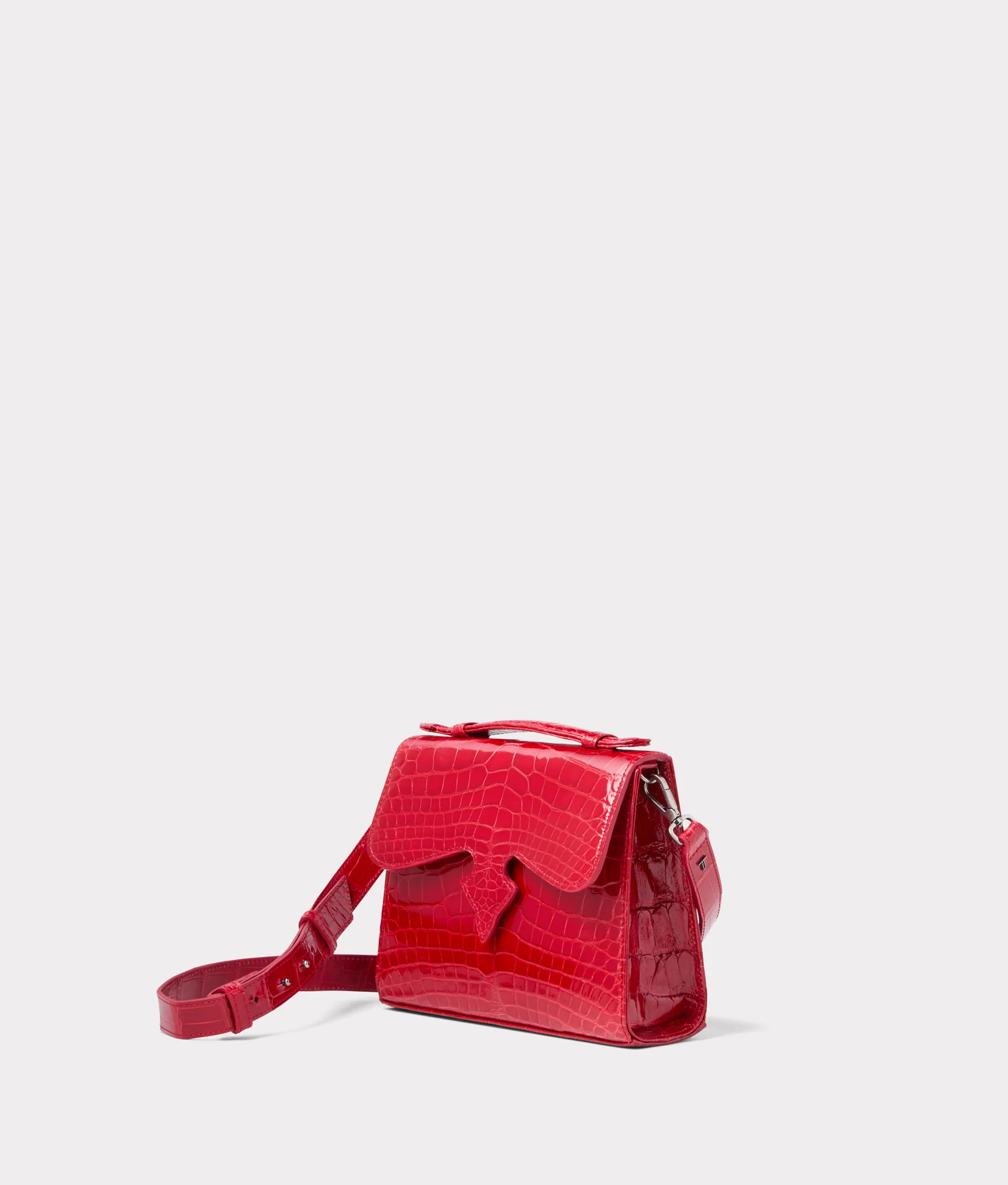 Dolly Exotic Western Satchel :: Cherry Red - Image 6