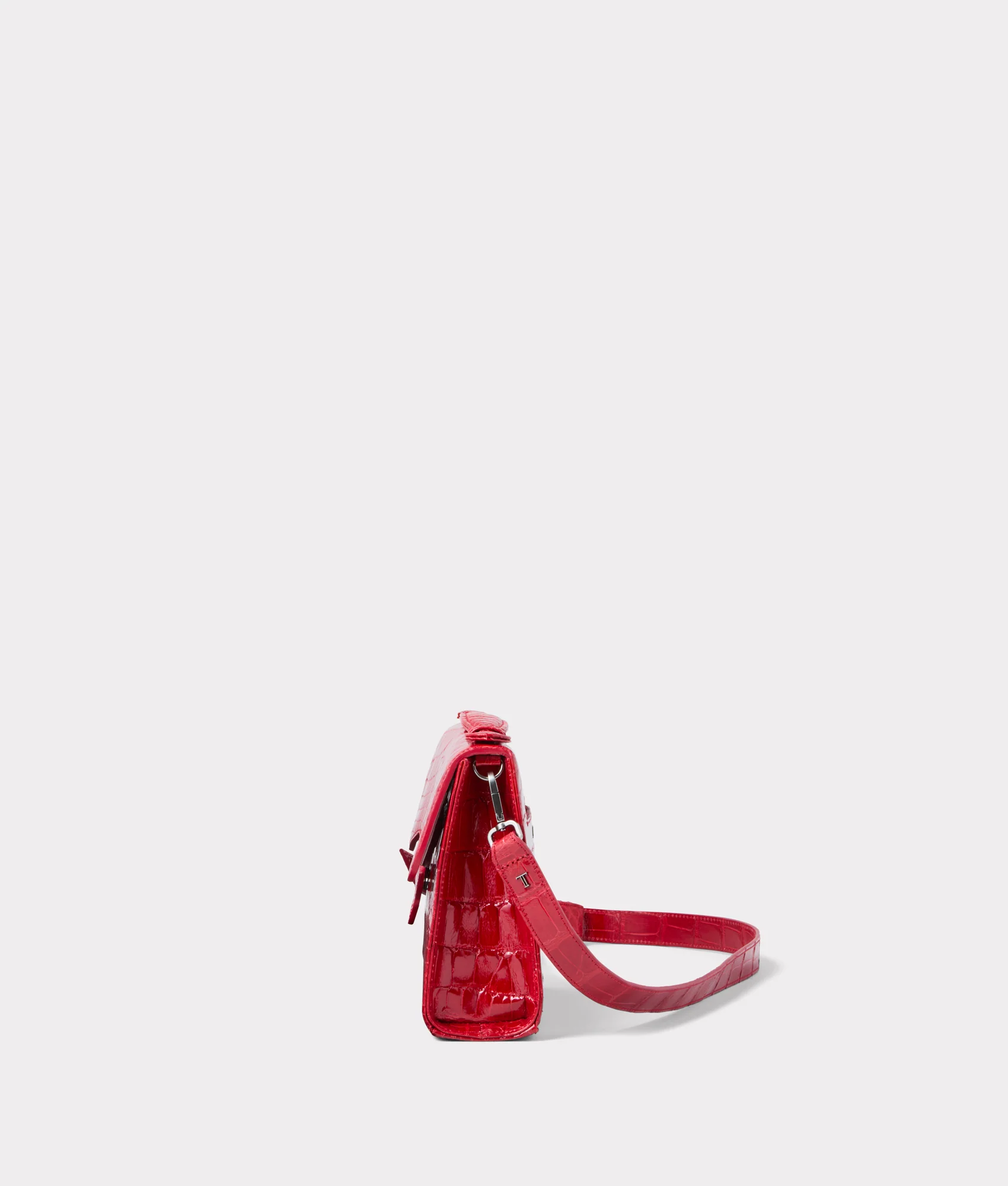 Dolly Exotic Western Satchel :: Cherry Red - Image 8