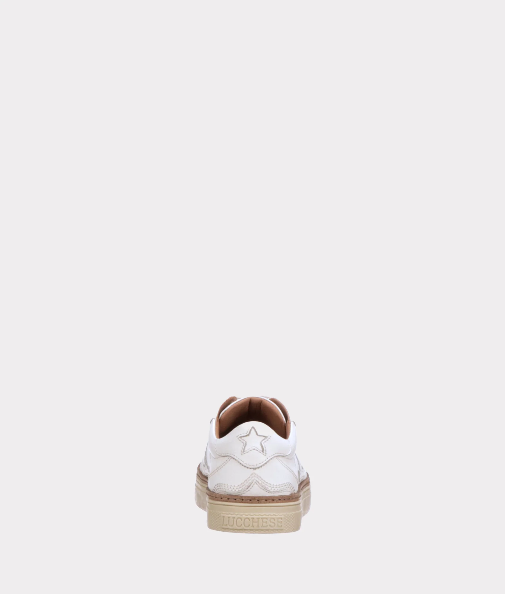 Double L Lace Up Sneakers :: White - Image 4