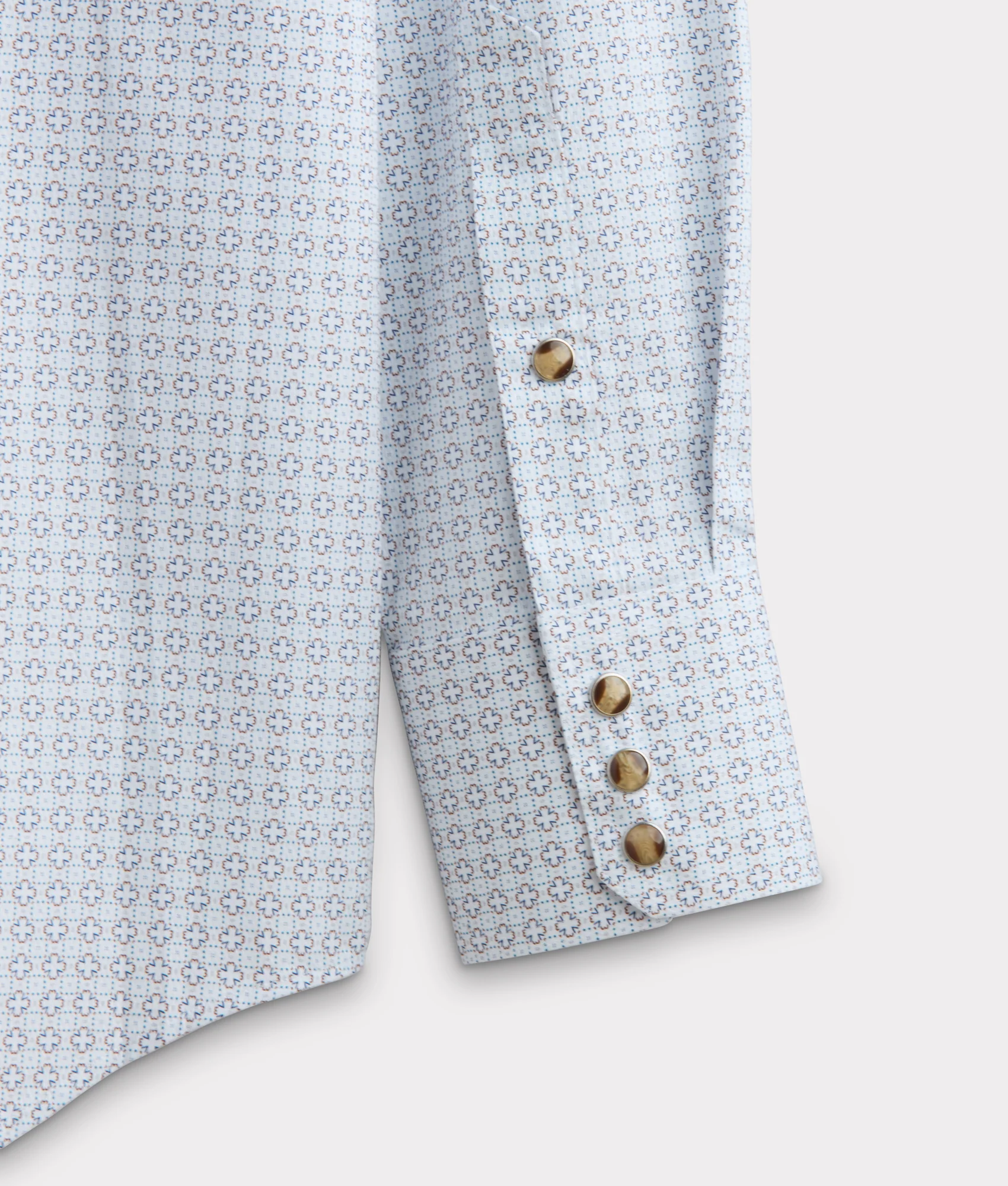 El Paso Cowboy Fit:: Gold/White/Navy Multi - Image 4