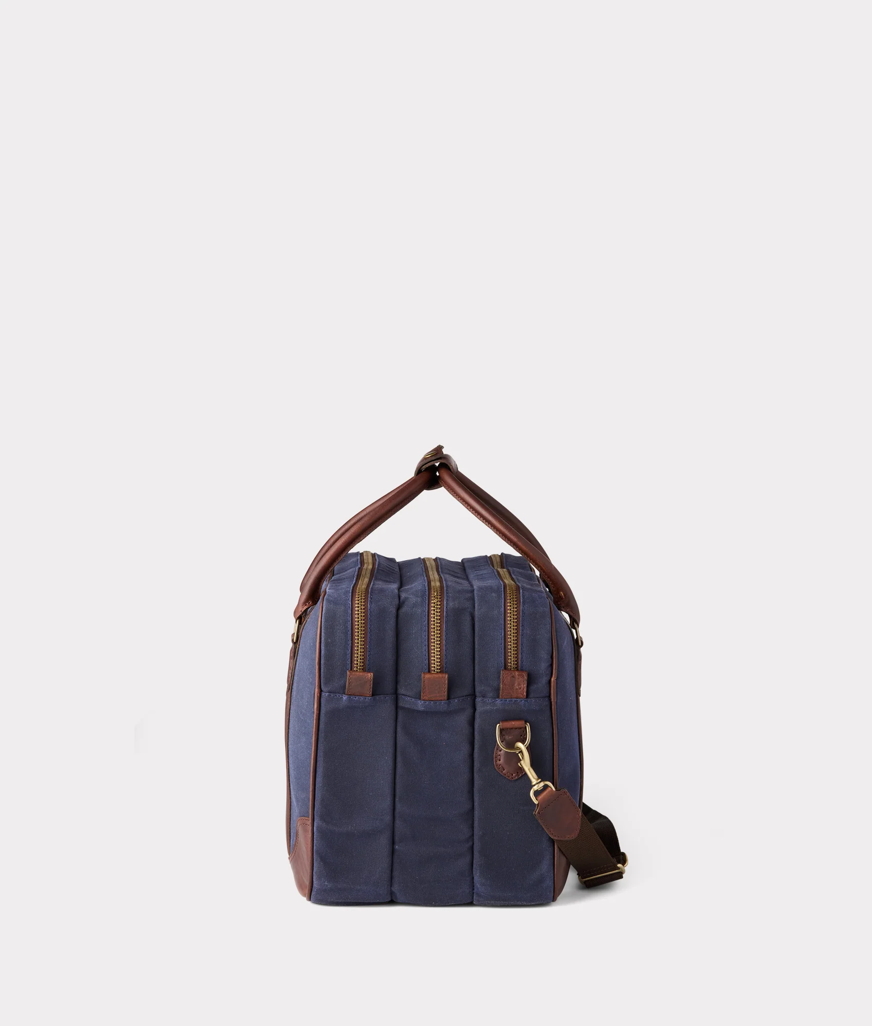 Everyday Waxed Canvas Cowboy Bag :: Navy - Image 7