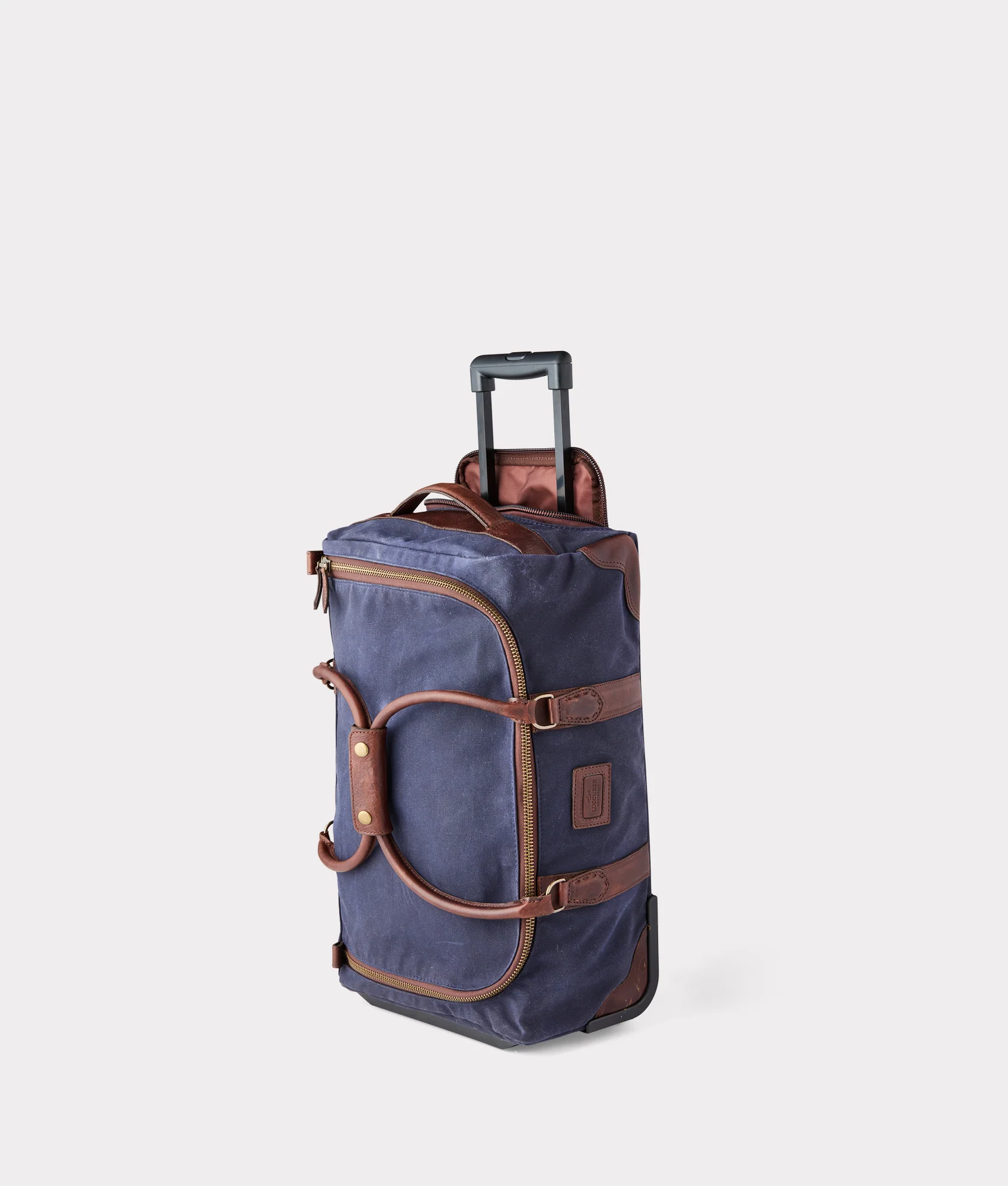 Everyday Waxed Canvas Rolling Duffle :: Navy - Image 4