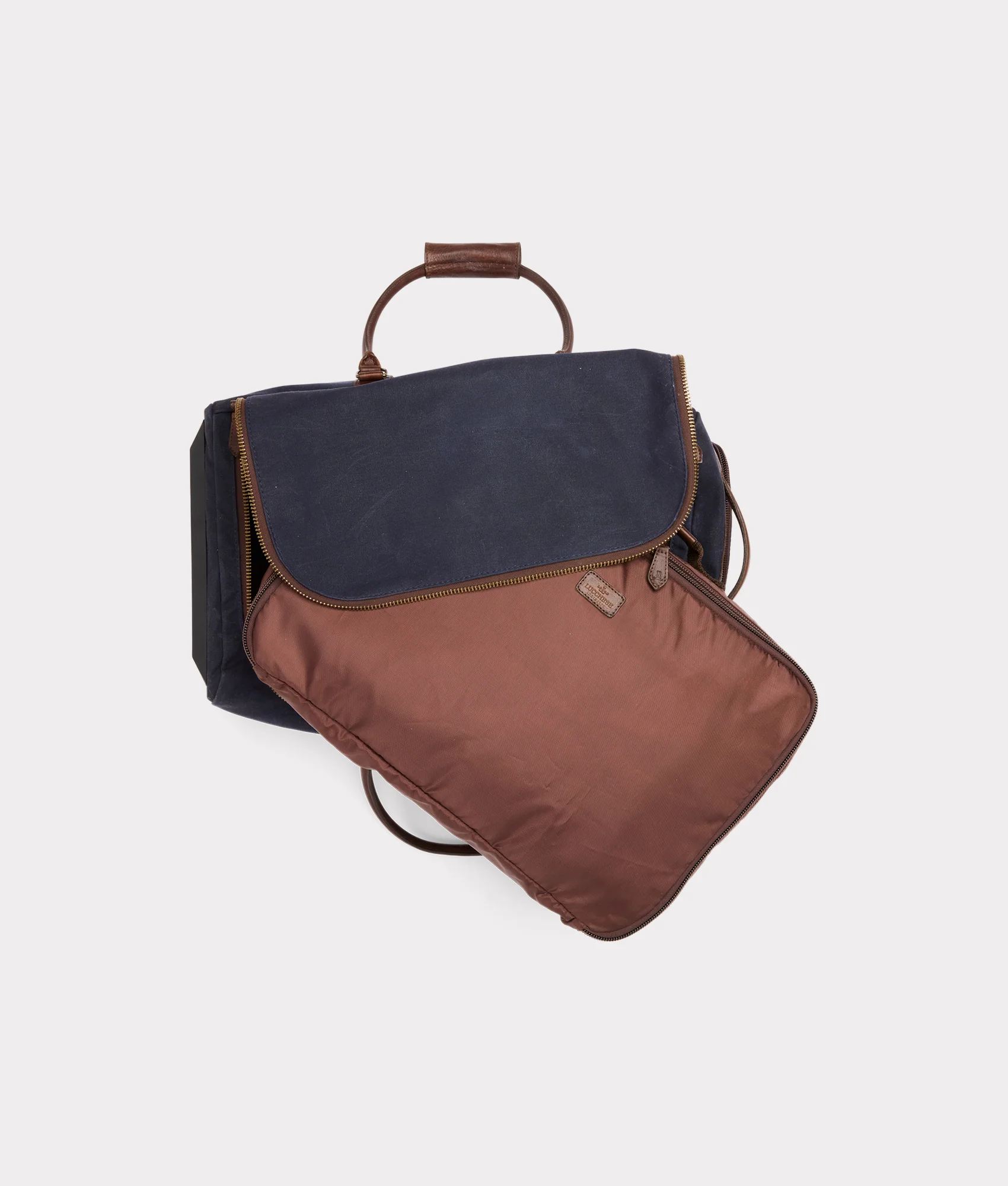 Everyday Waxed Canvas Rolling Duffle :: Navy - Image 6
