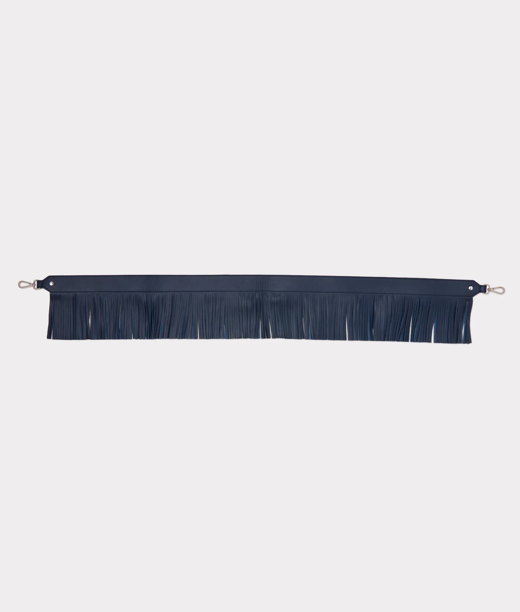 Fringe Handbag Strap :: Navy - Image 6