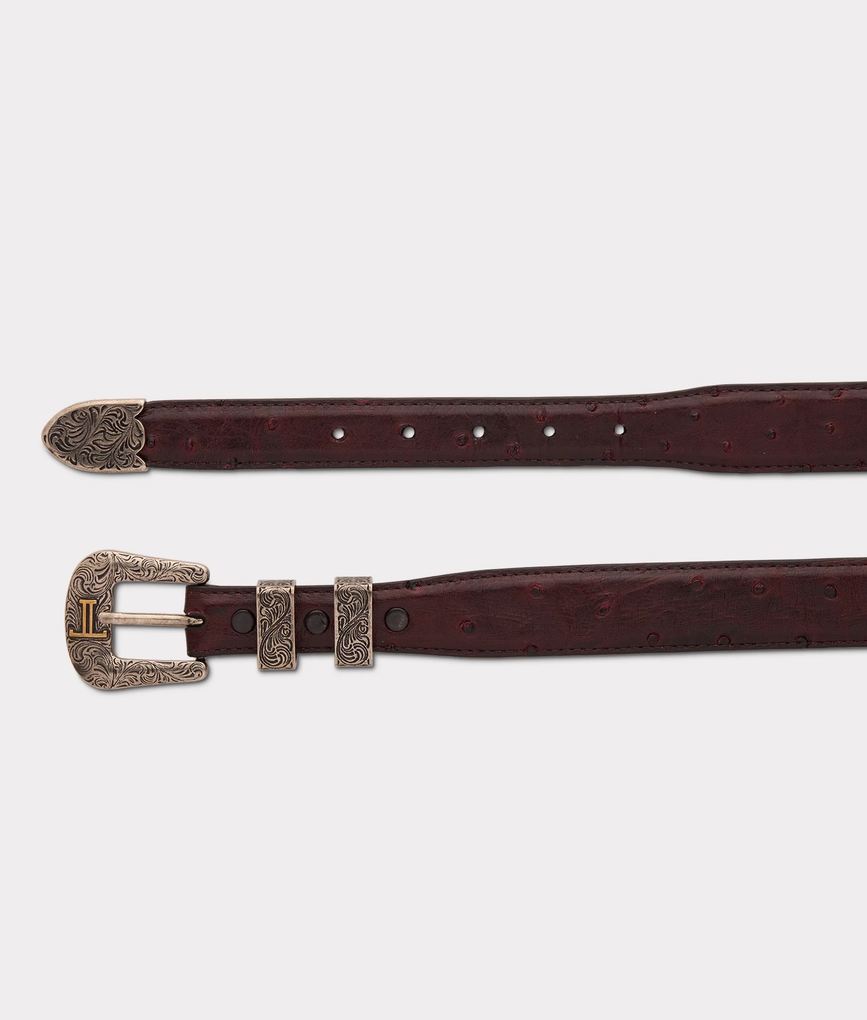 Full Quill Ostrich Tapered :: Black Cherry - Image 3