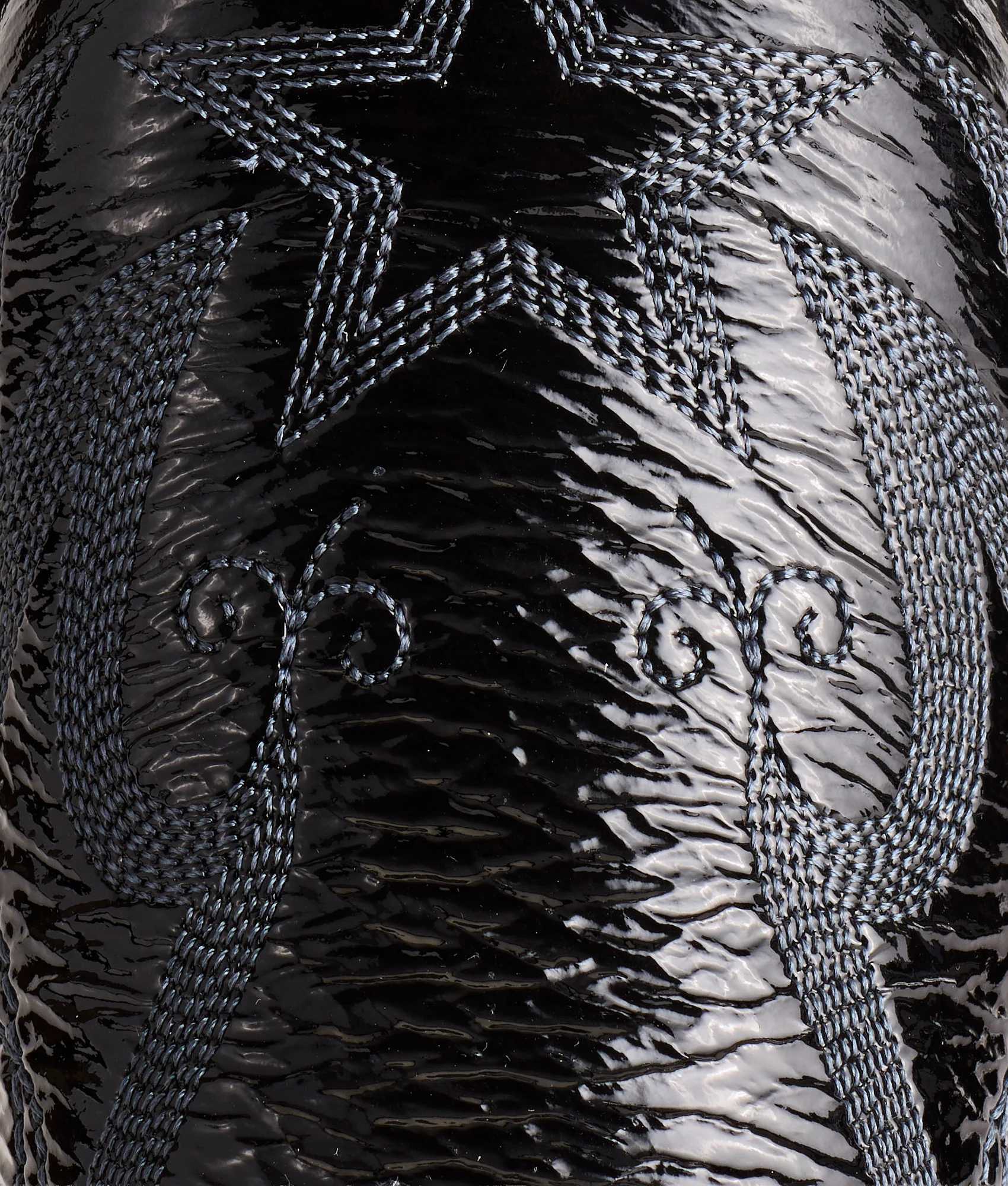 Gina :: Crinkle Patent Black - Image 10