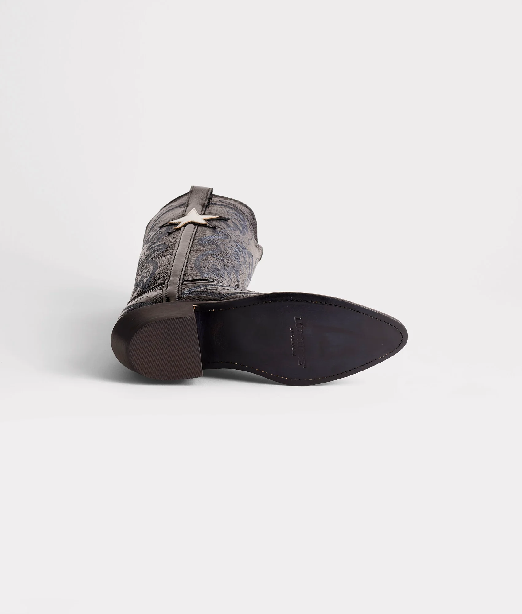 Gina :: Crinkle Patent Black - Image 7