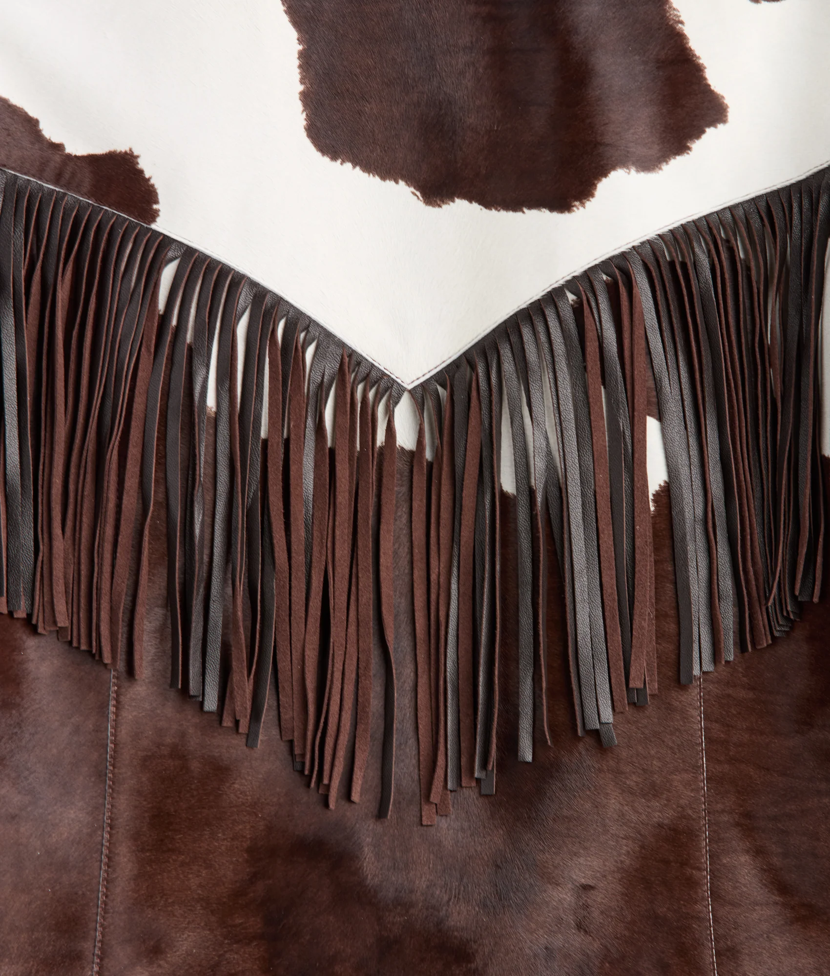 Harper Fringe Jacket :: Brown Mix - Image 10