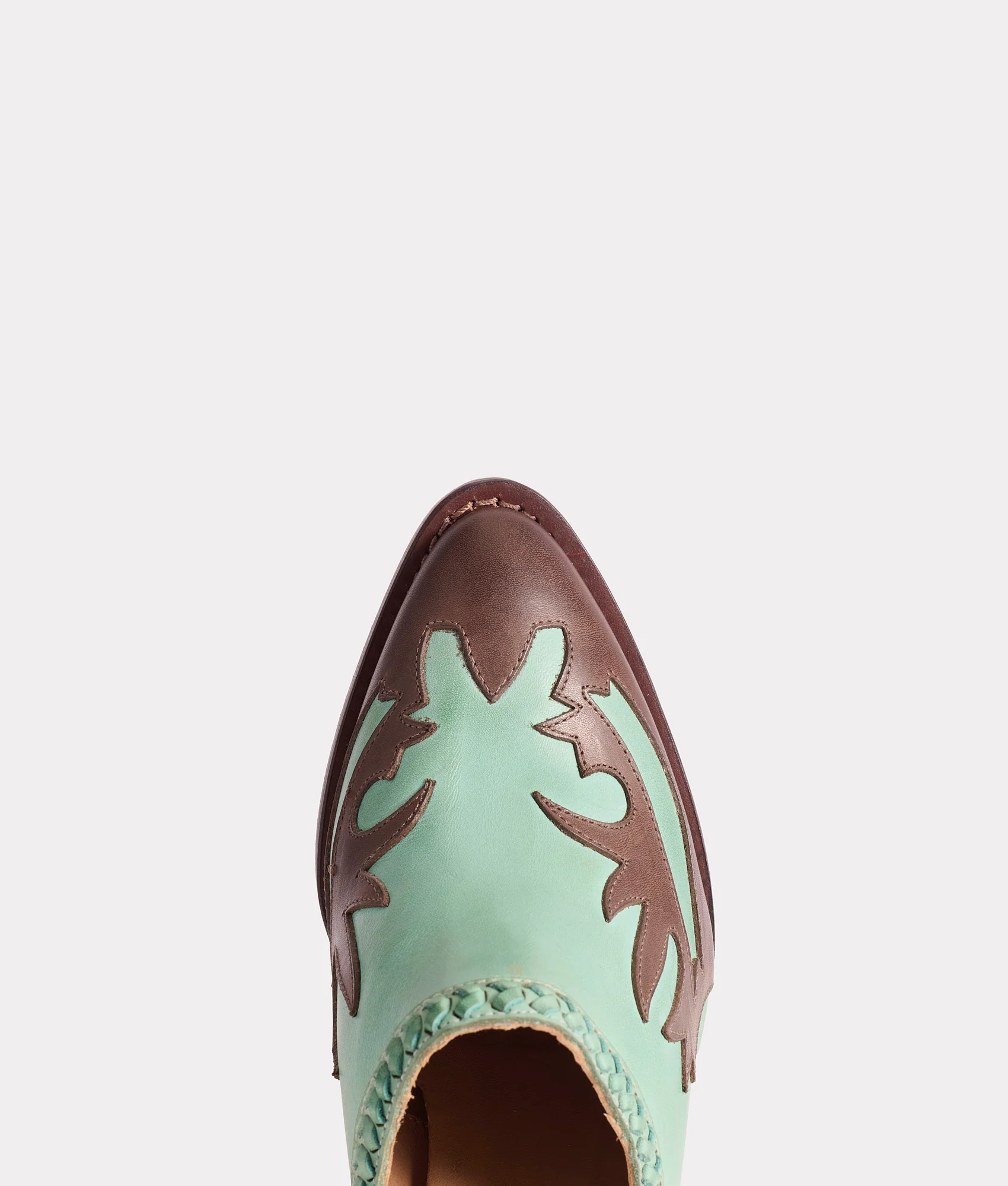 Patti II :: Turquoise/Whiskey - Image 3