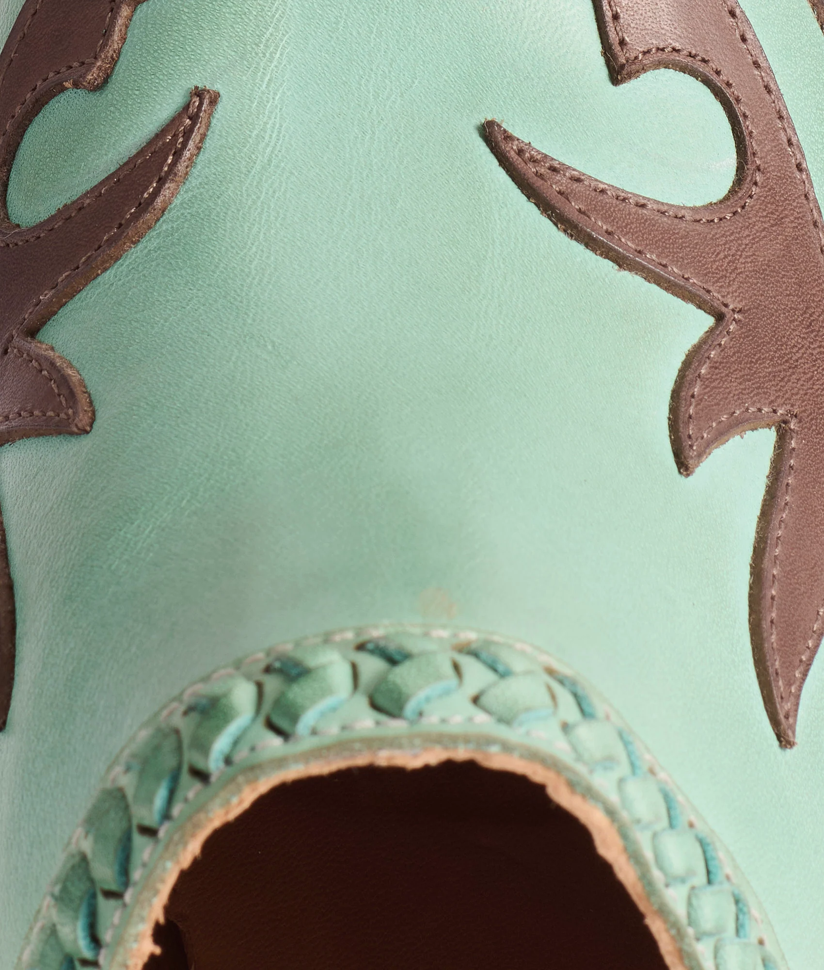 Patti II :: Turquoise/Whiskey - Image 8