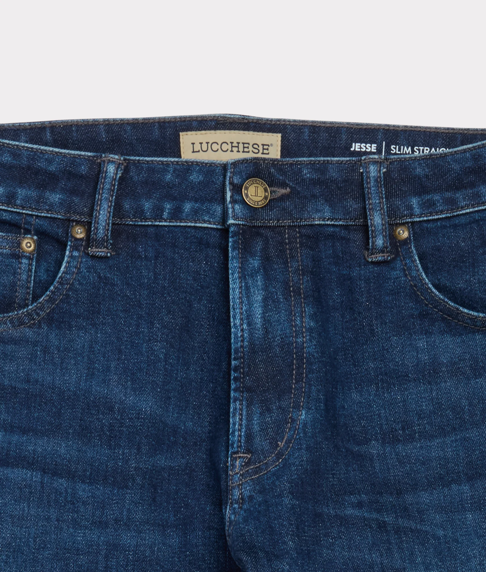 Jesse Men's Slim Straight Jean :: River - Image 4