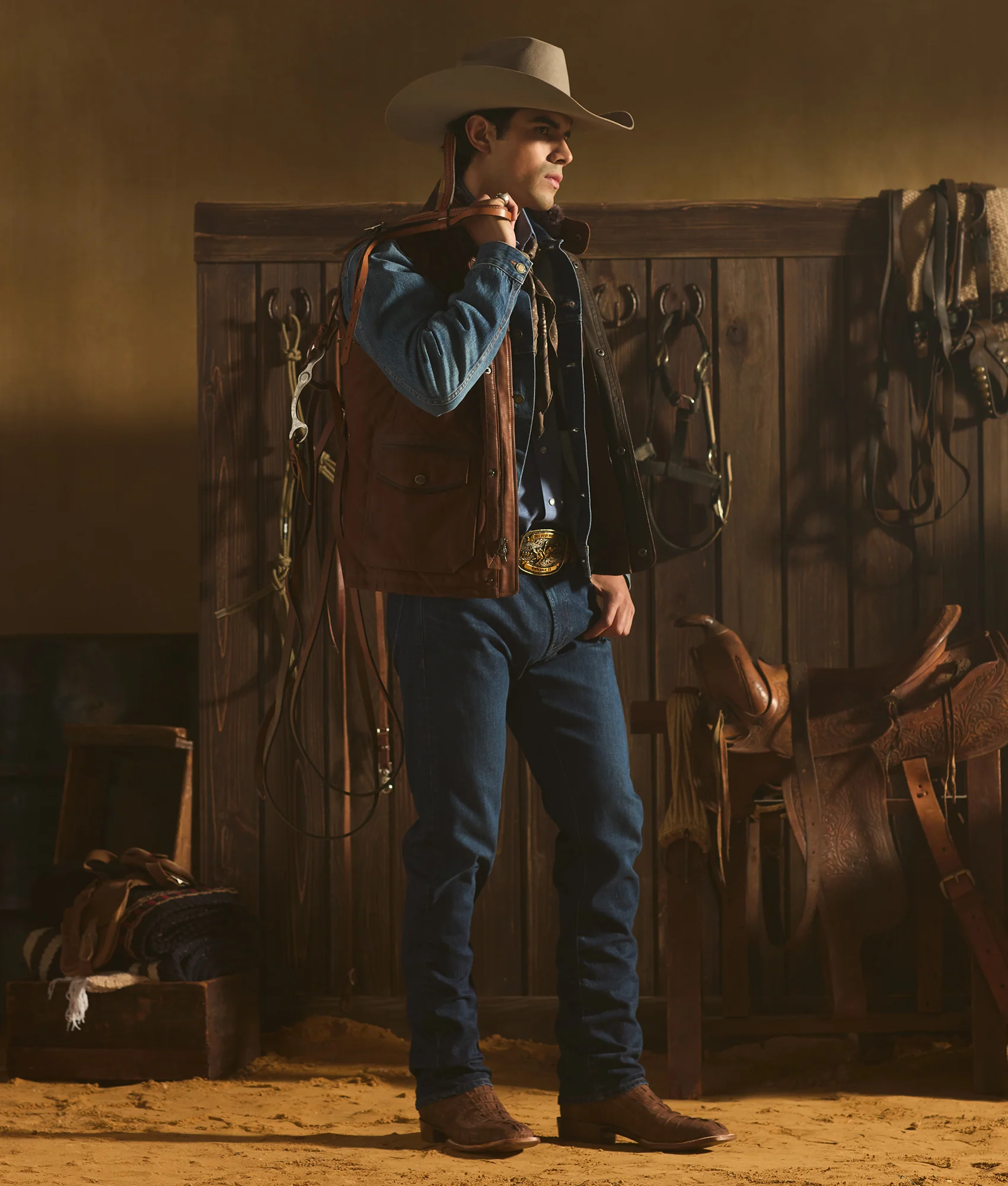 Jesse Men's Slim Straight Jean :: River - Image 6