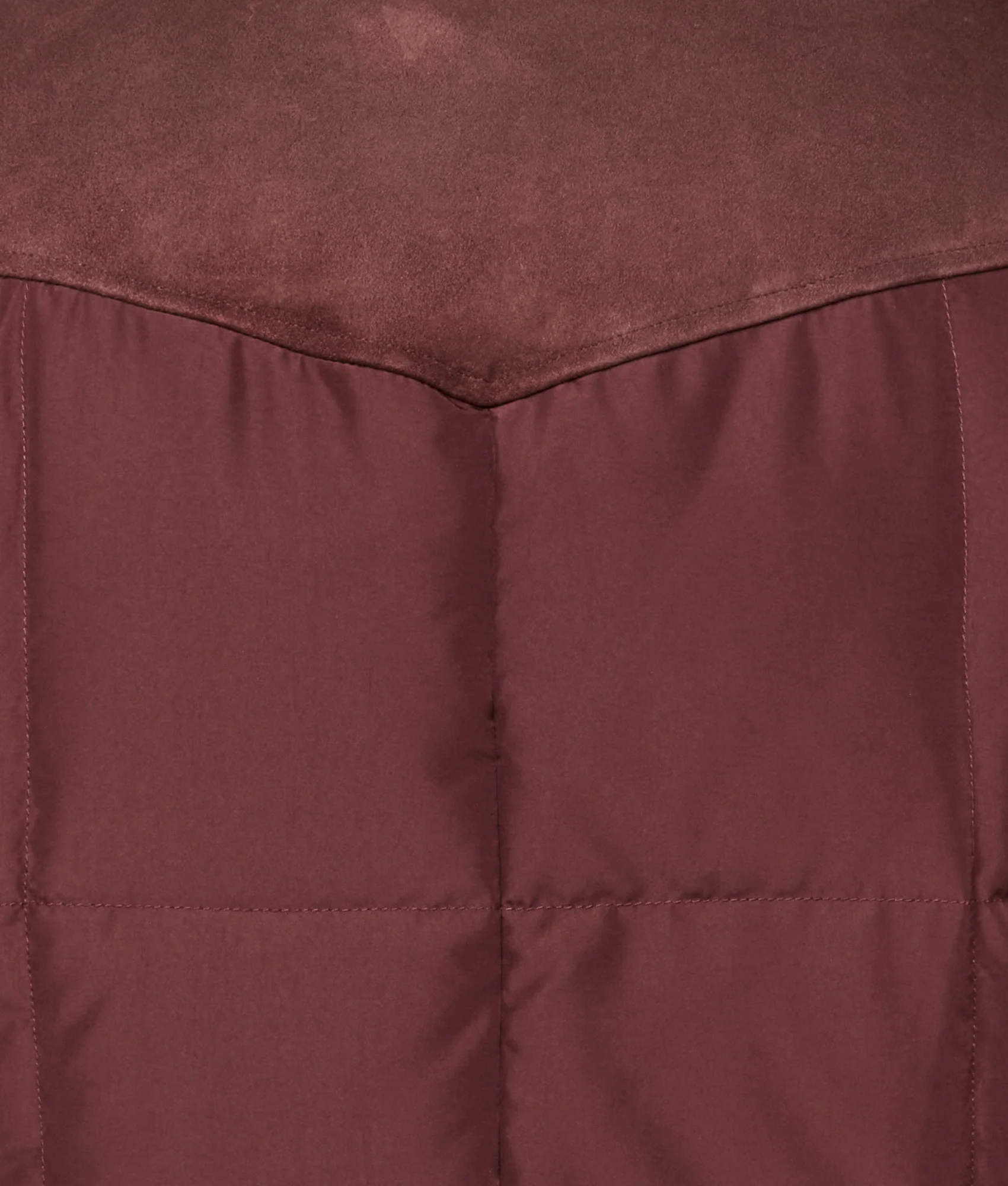 John Puffer Vest :: Wine - Image 4