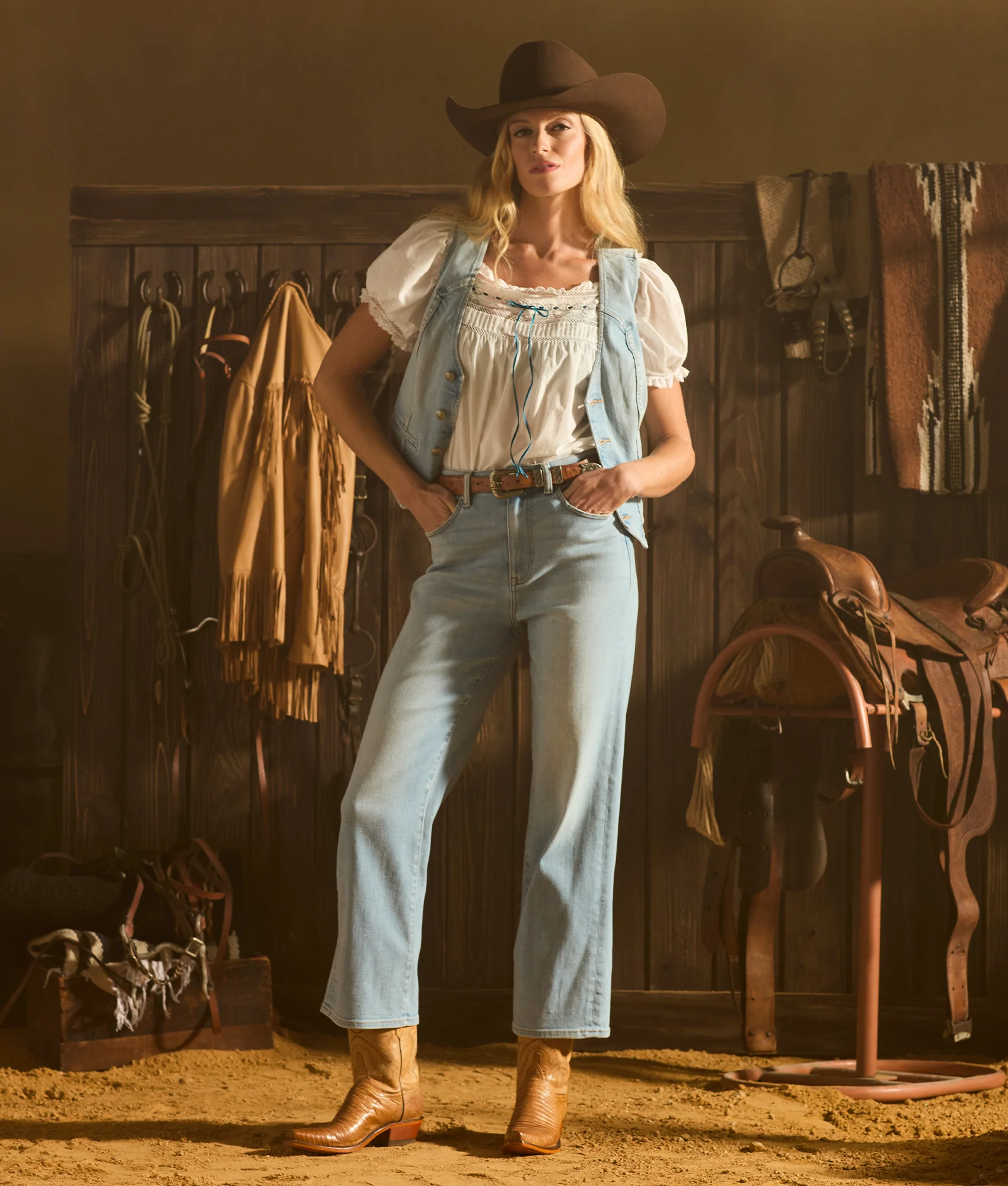 Jolene High-Rise Straight Leg Jean :: Prairie - Image 6