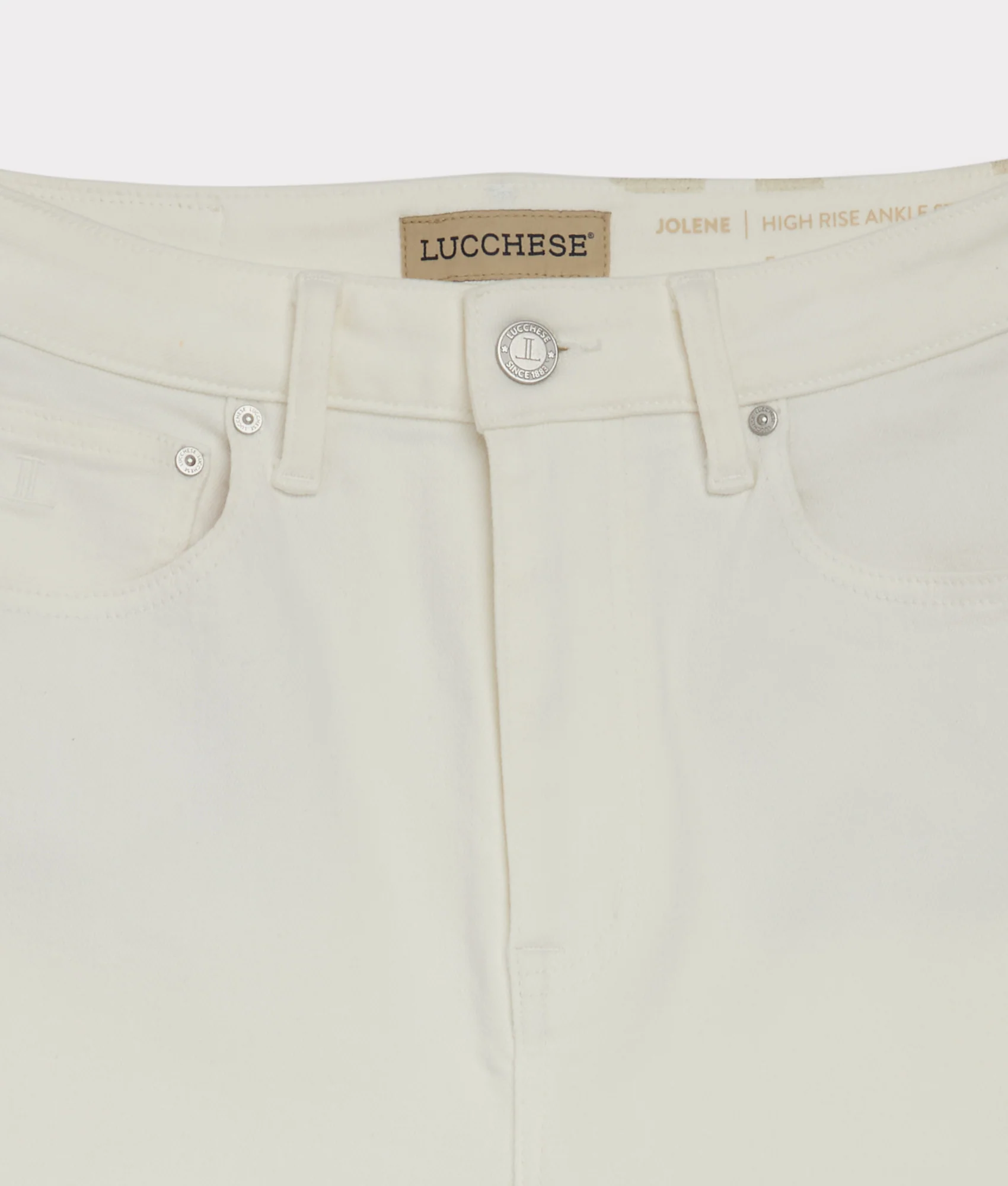 Jolene High-Rise Straight Leg Jean :: Summer Glitz - Image 4