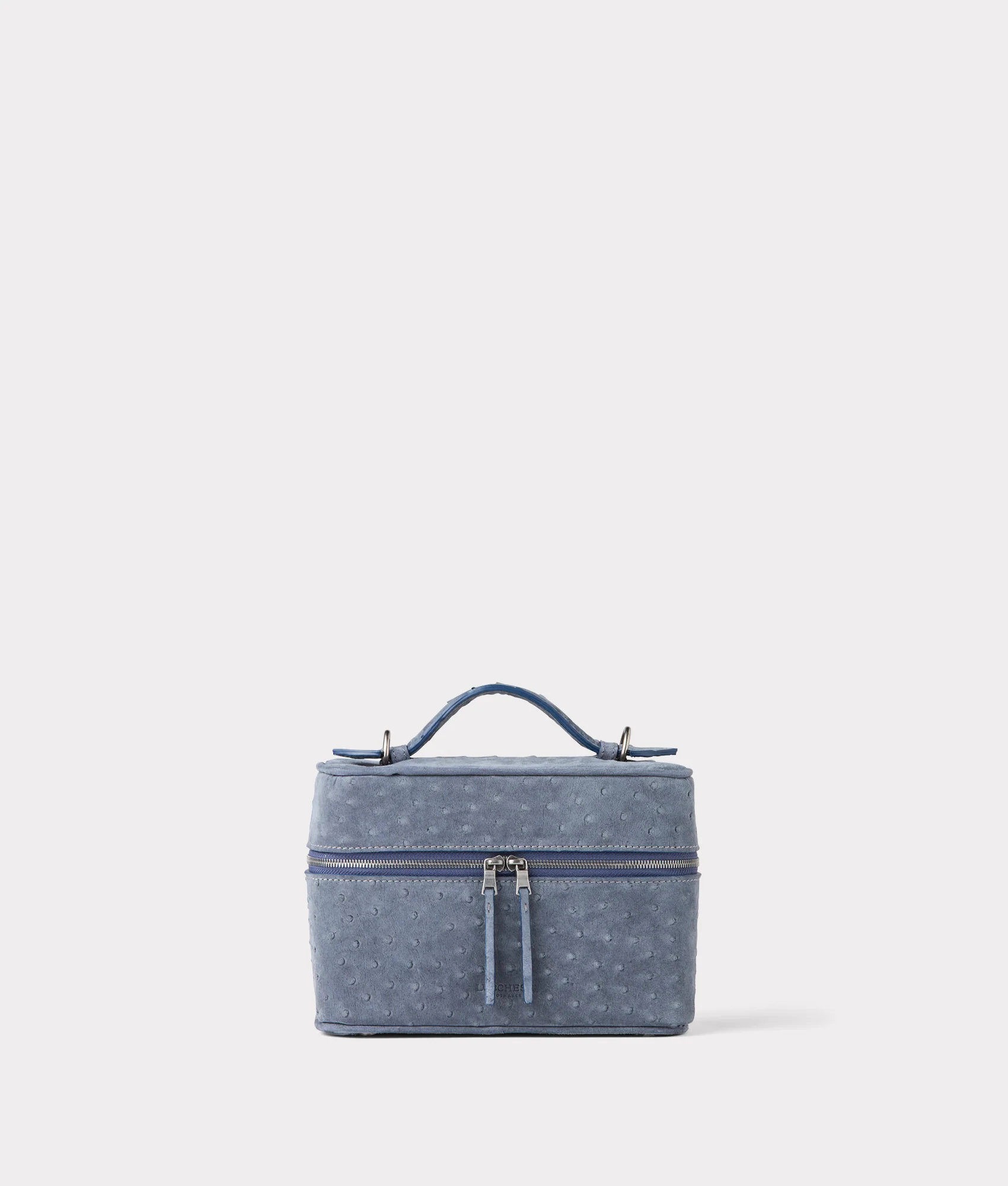 Lauren Exotic Vanity Tote :: Storm Blue - Image 3