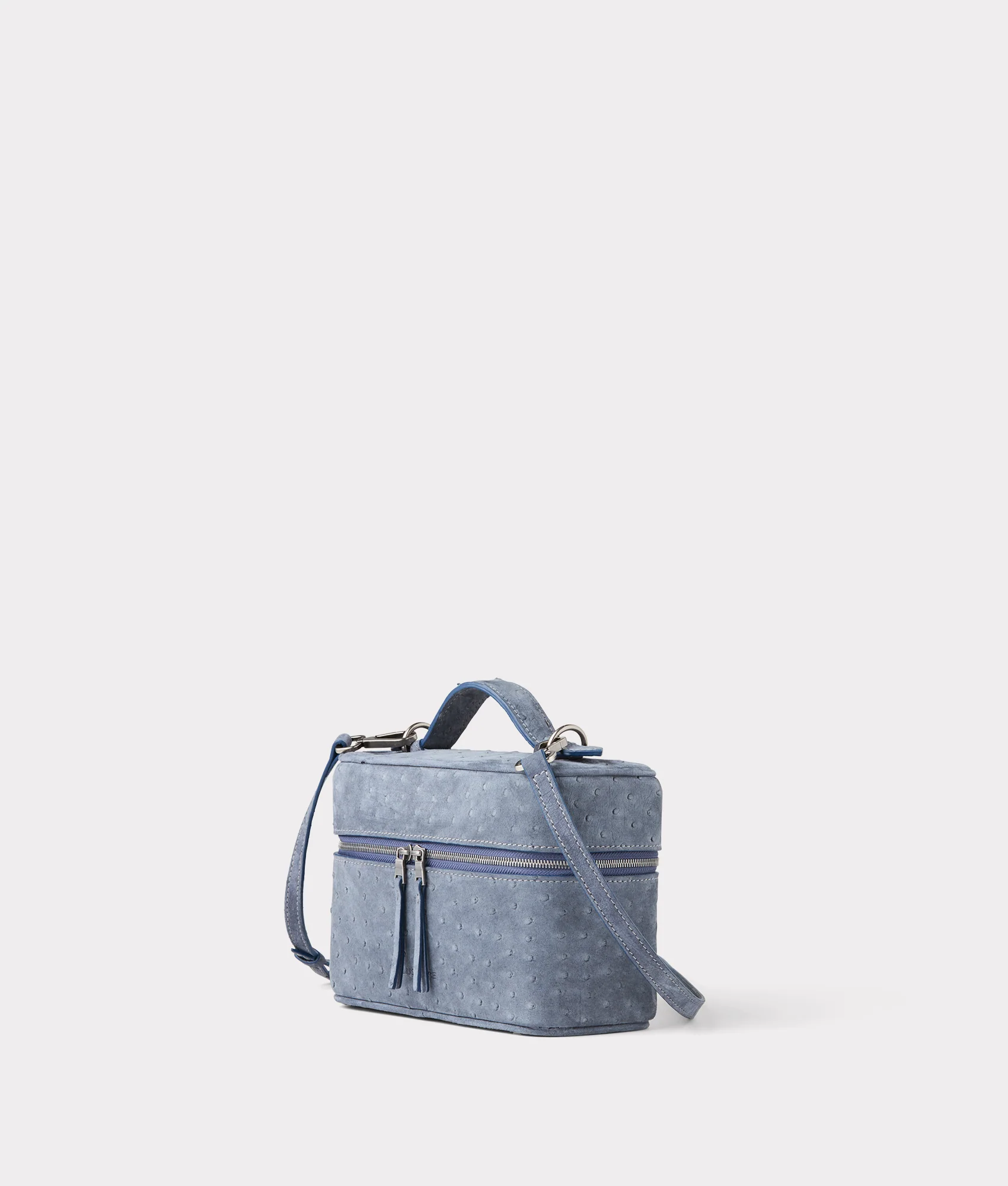 Lauren Exotic Vanity Tote :: Storm Blue - Image 4
