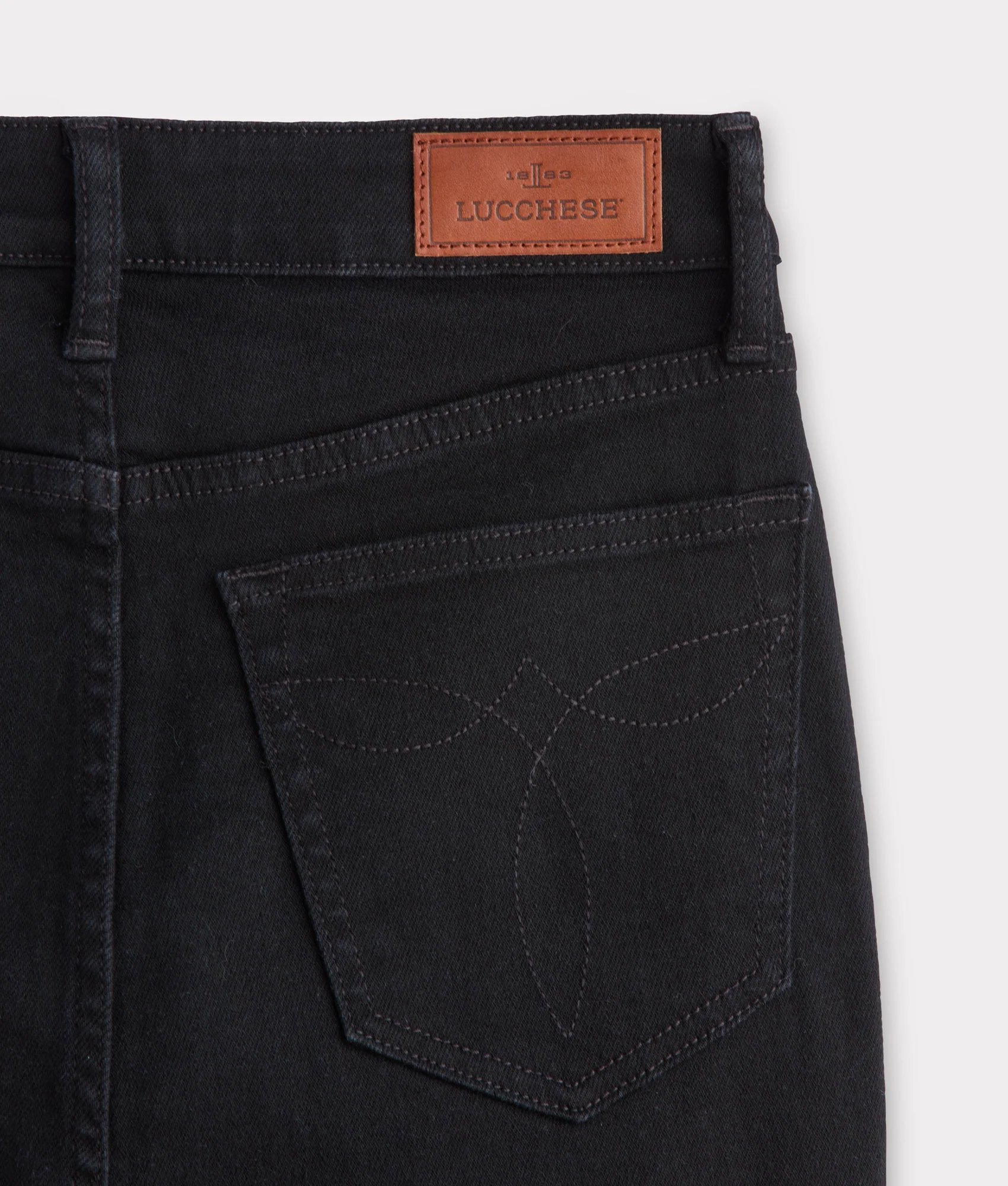 Liberty High-Rise Bootcut Jean :: Black Beauty - Image 7