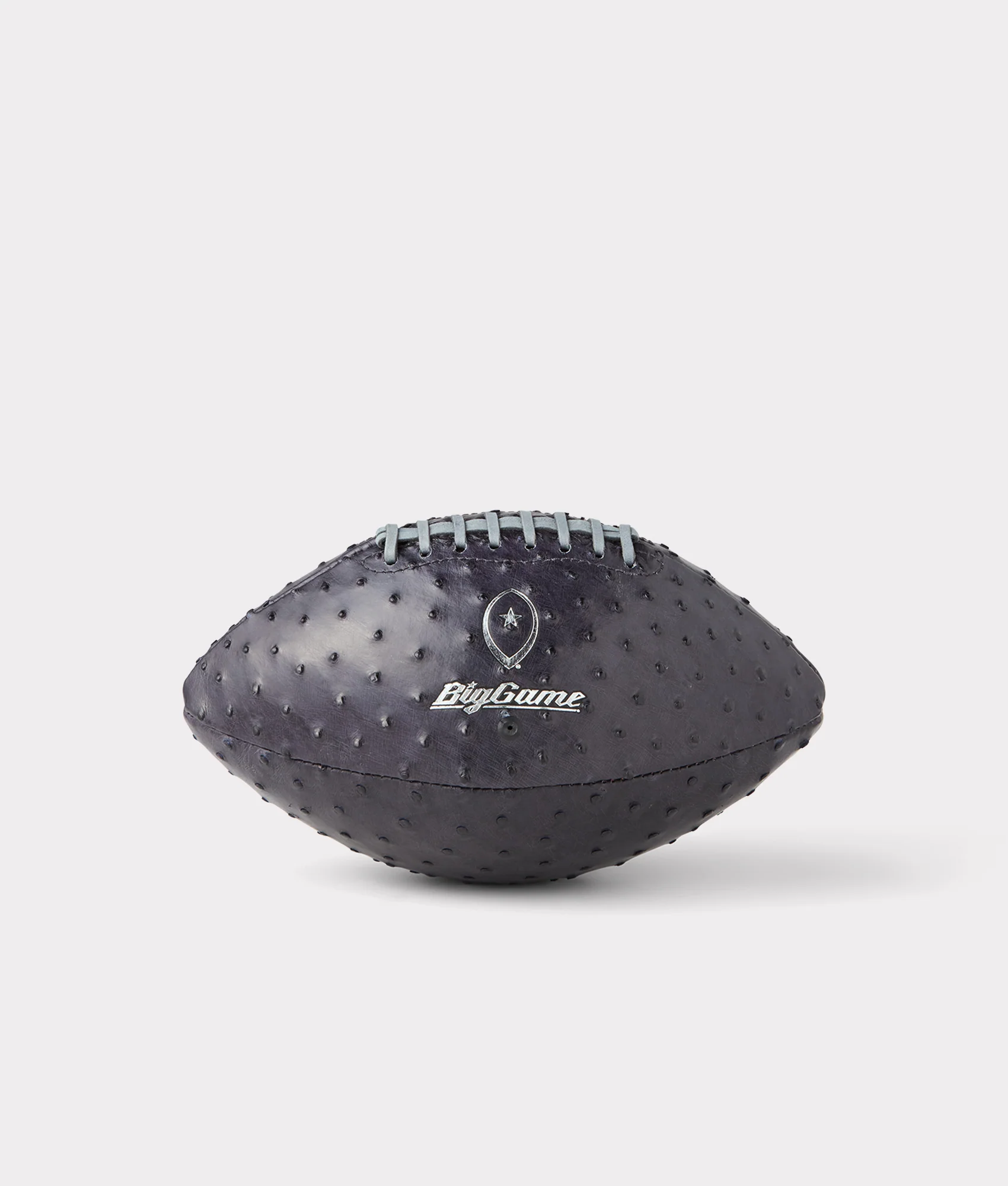 Lucchese Ostrich Football :: Navy - Image 4
