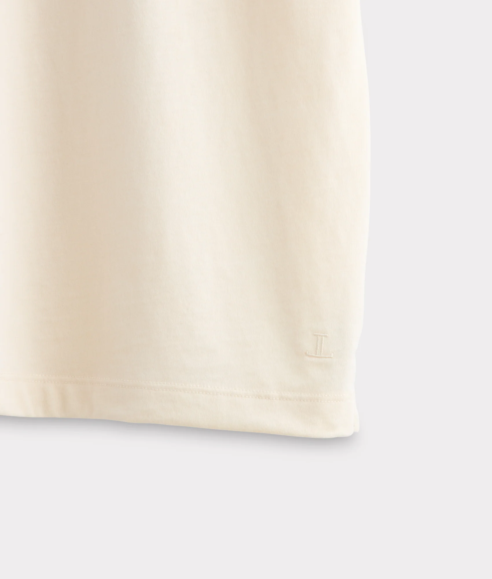 Lucchese Pima Blend Polo :: Cream - Image 5