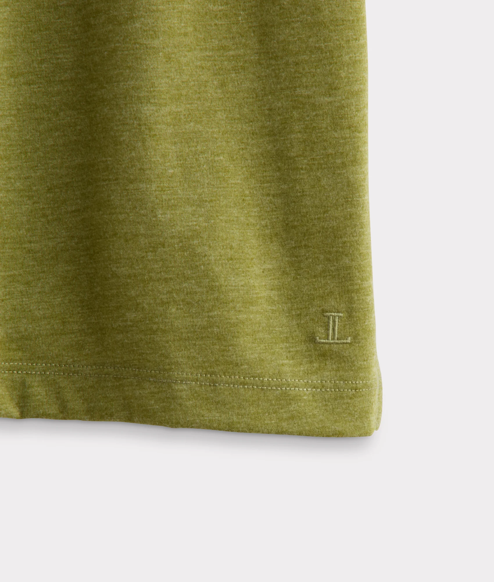 Lucchese Pima Blend Polo :: Olive - Image 5